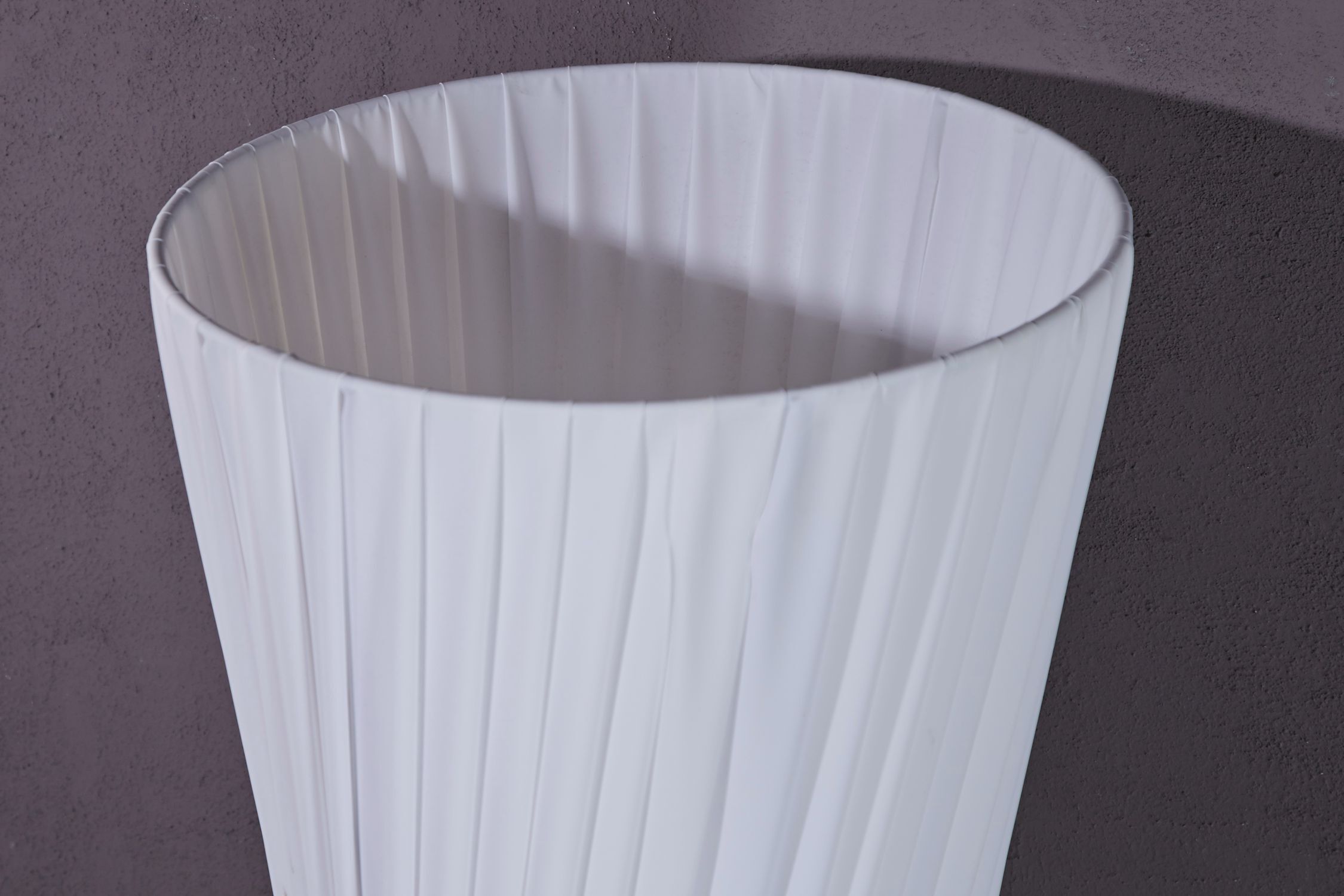 große Stehleuchte 160cm Retro extravagant weiß Porzellan, Töpferei, Lampe, Lampenschirm, Krippe