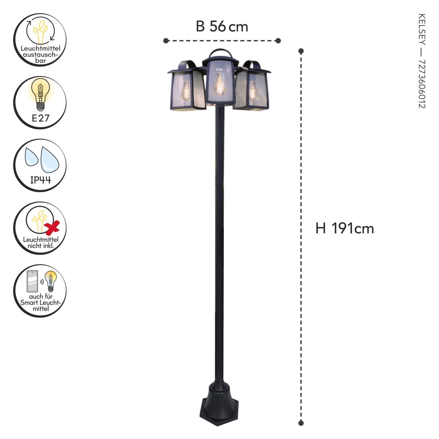 Lampe, Laternenpfahl