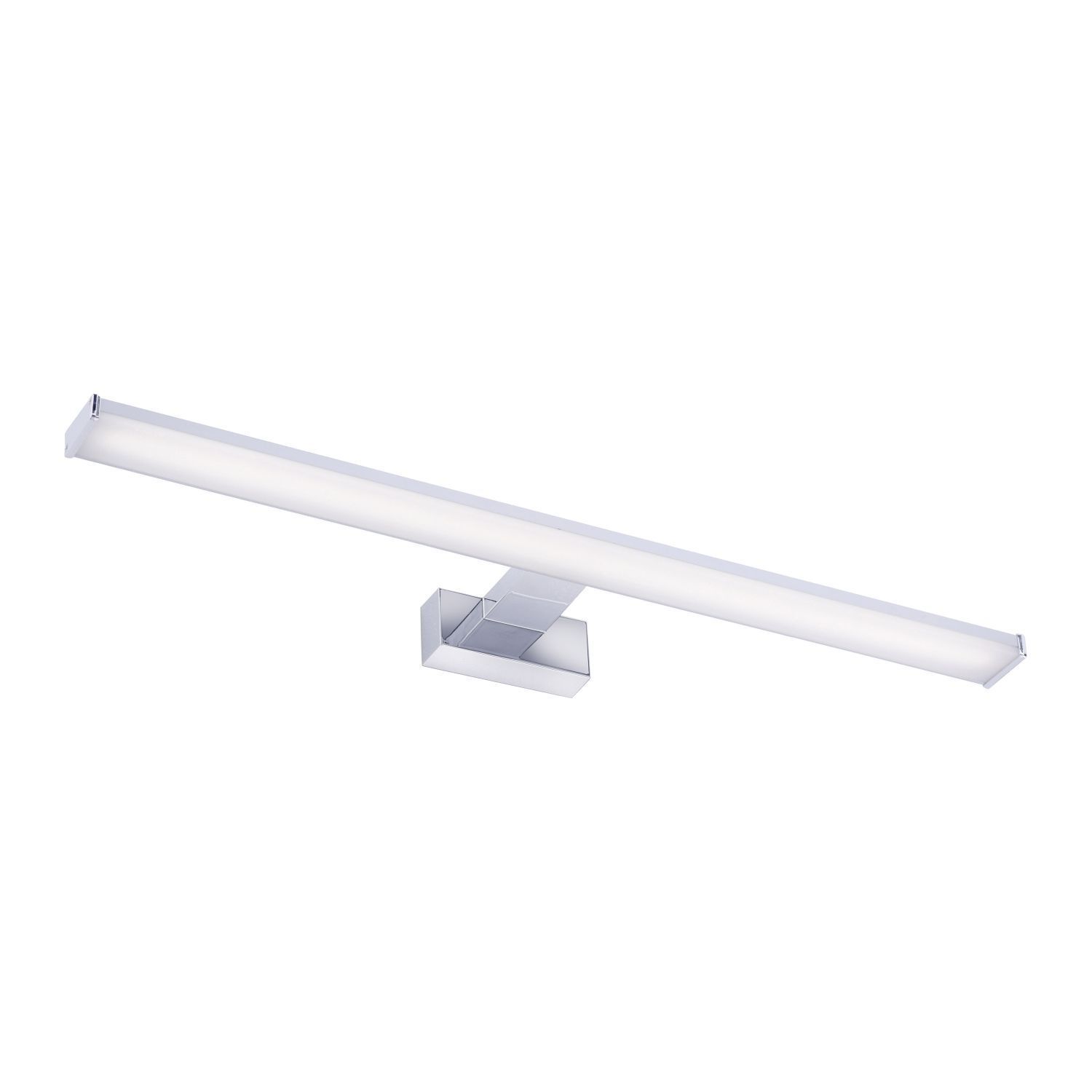 LED Wandlampe in Chrom Metall 1550 lm neutralweiß 60 cm