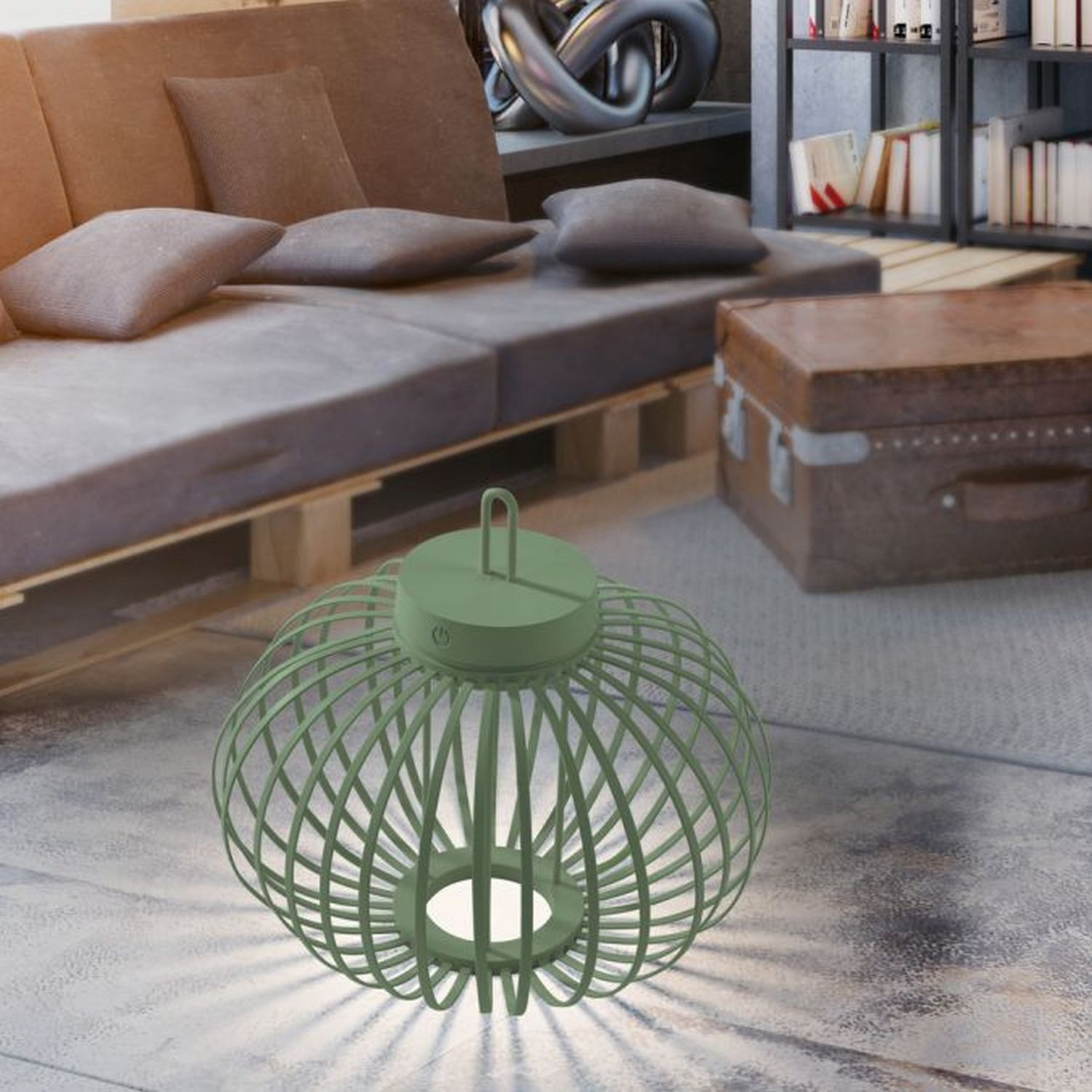 Lampe, Couch, Mobiliar