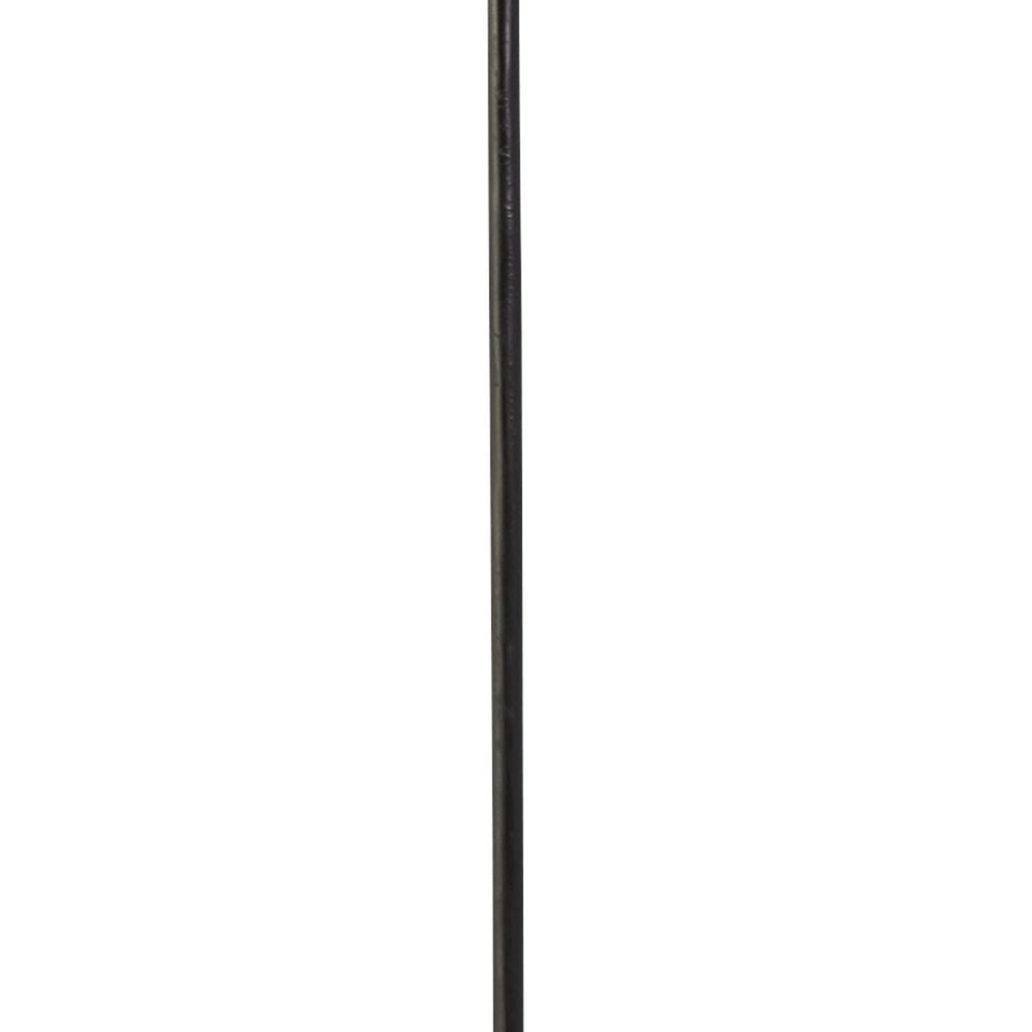 Hängelampe E27 Ø 14 cm Schwarz Grau Rauchglas schmal