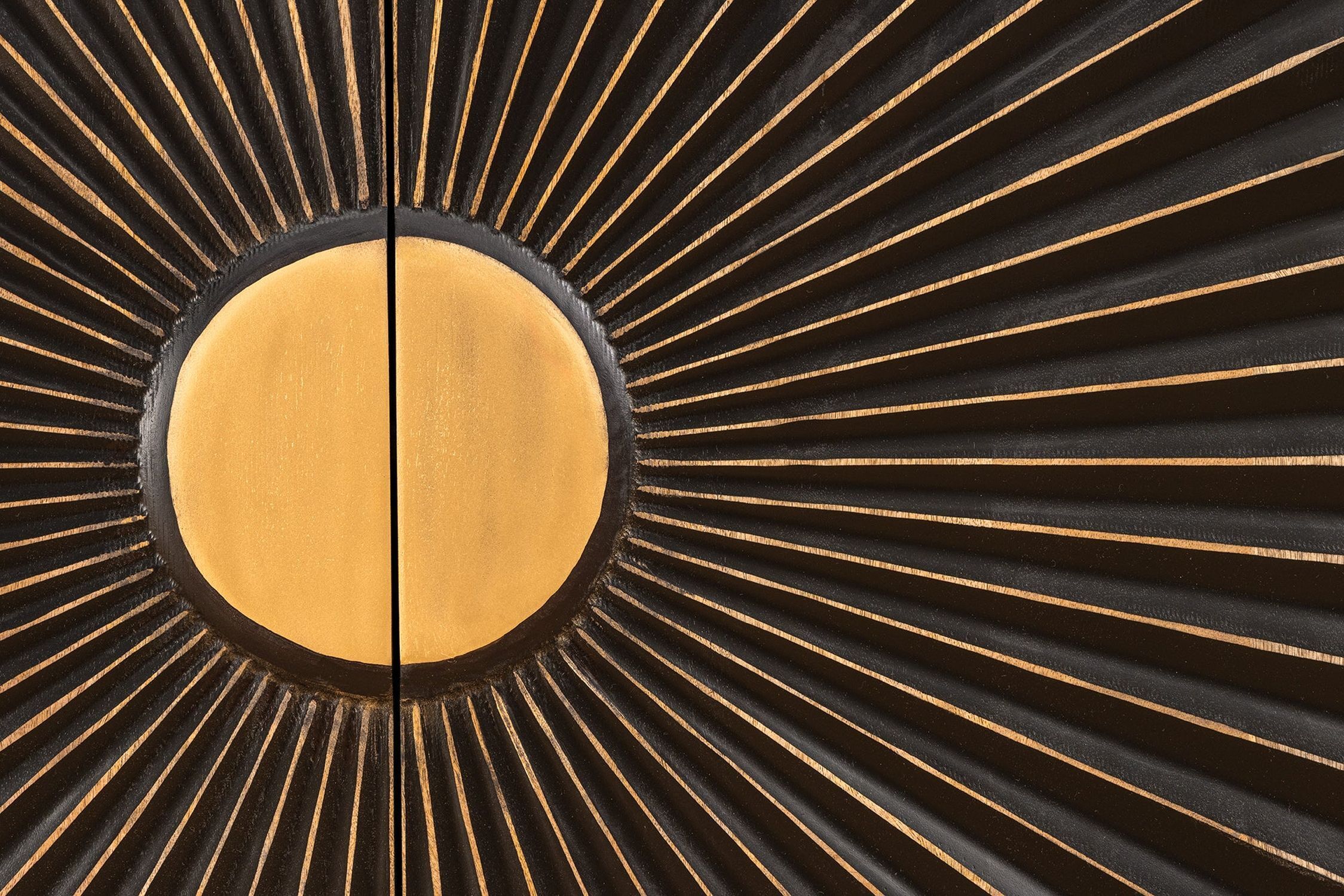 Sideboard Schwarz Gold 177 cm breit groß dekorativ Drinnen, Innenarchitektur, Holz, Architektur, Gebäude