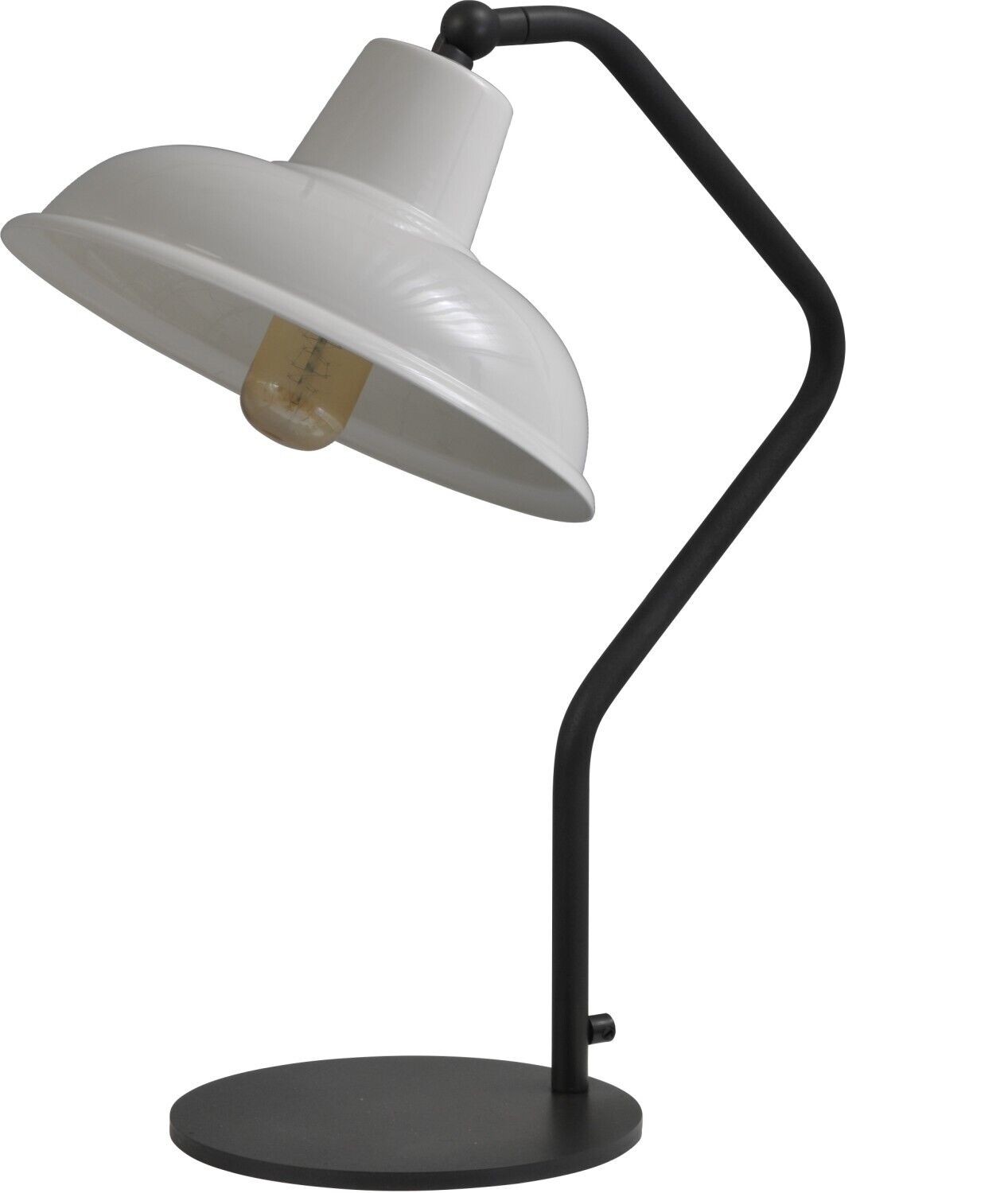 Loft Tischleuchte Tischlampe Weiß