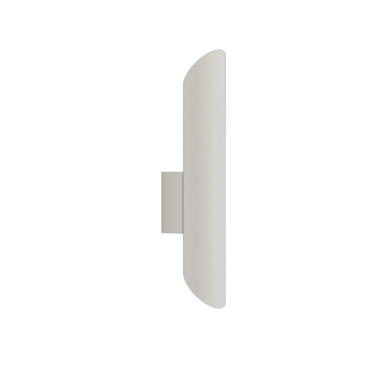 Elegante Wandleuchte Weiß H:33cm schmal 2x GU10