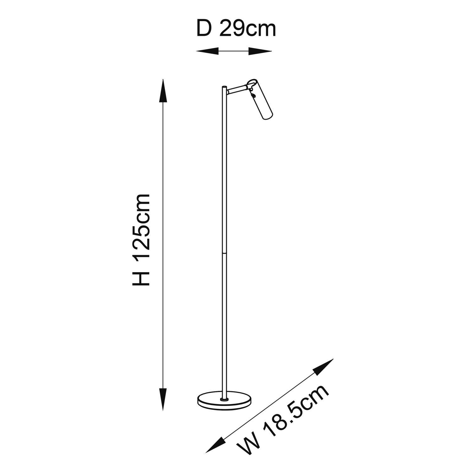 Lampe, Drinnen