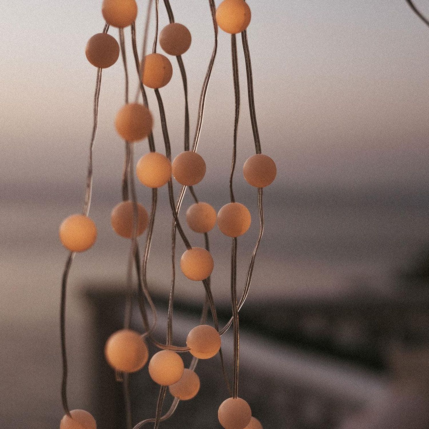 LED Solar Außenlichterkette 1800 K IP44 1 m lang Kunst, Kunsthandwerk, Lampe