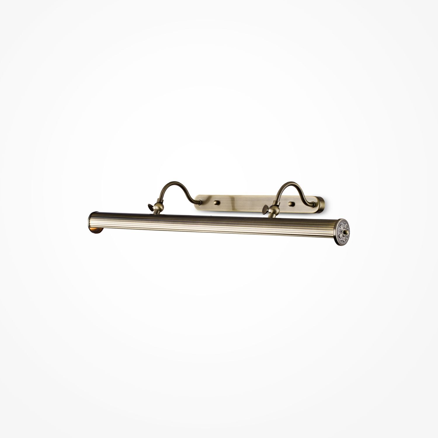 Bilderleuchte Metall E14 B: 71,3 cm in Bronze 4-flammig