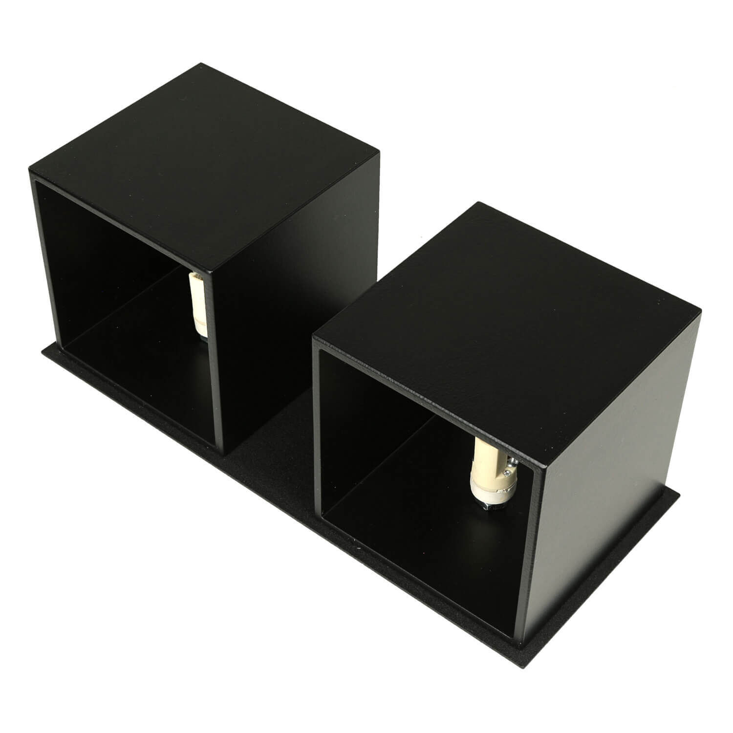 Wandleuchte Up Down B:26cm 2xG9 Schwarz Metall