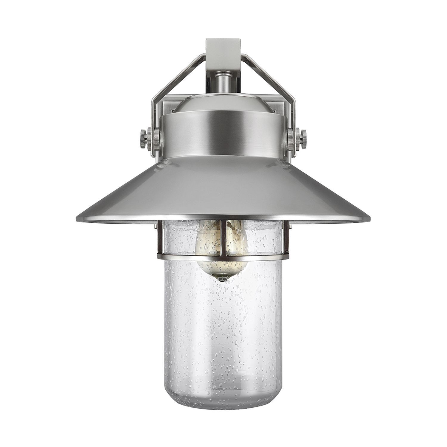 Außenlampe Wand IP44 E27 Glas Maritim Terrasse Haus