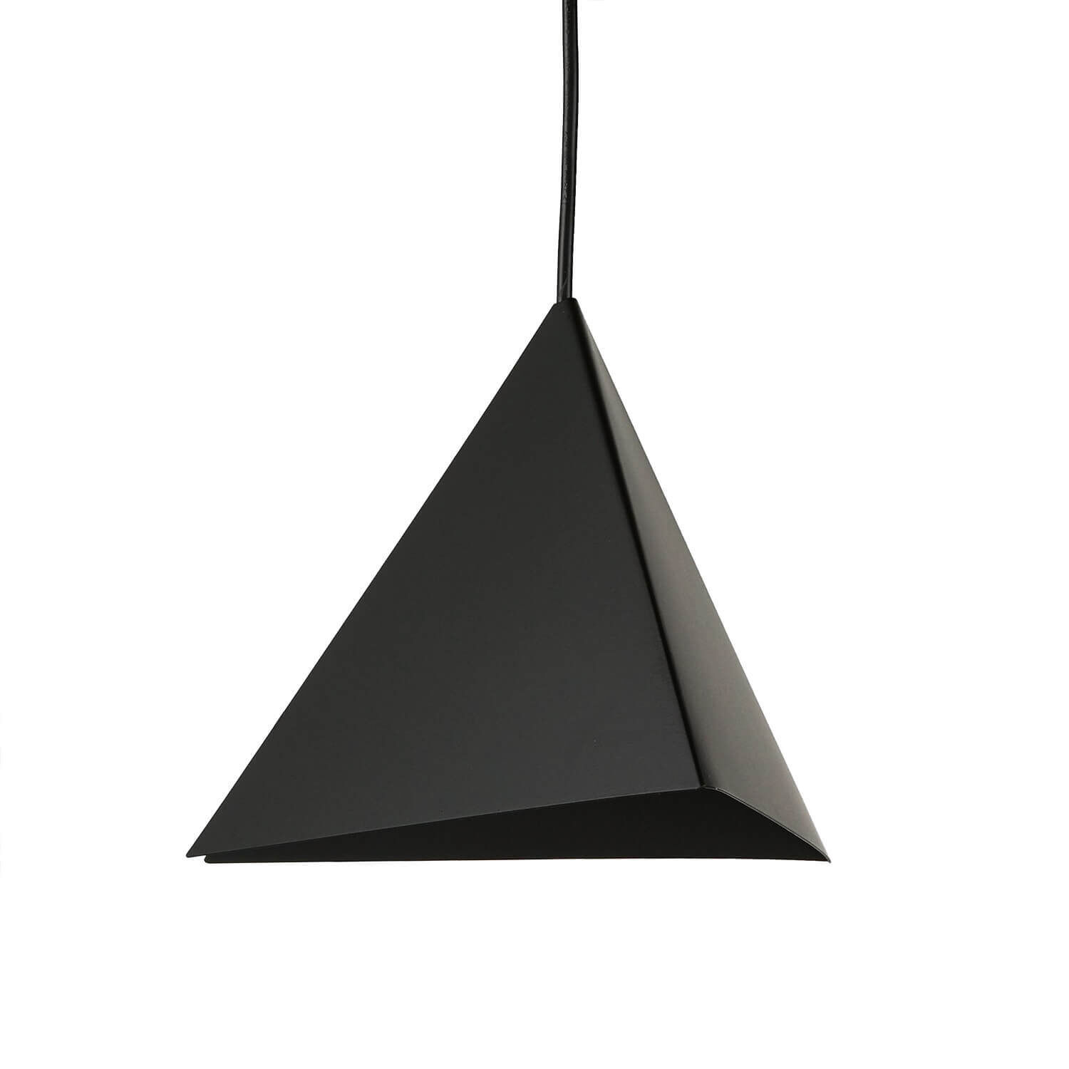 Moderne Pendelleuchte E27 Schwarz 3-flmg