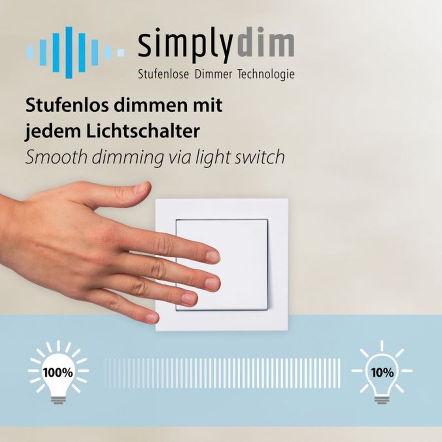 LED Pendelleuchte Anthrazit oval 3000 K 118 cm dimmbar Seite, Schalter, Werbung, Plakat, Finger
