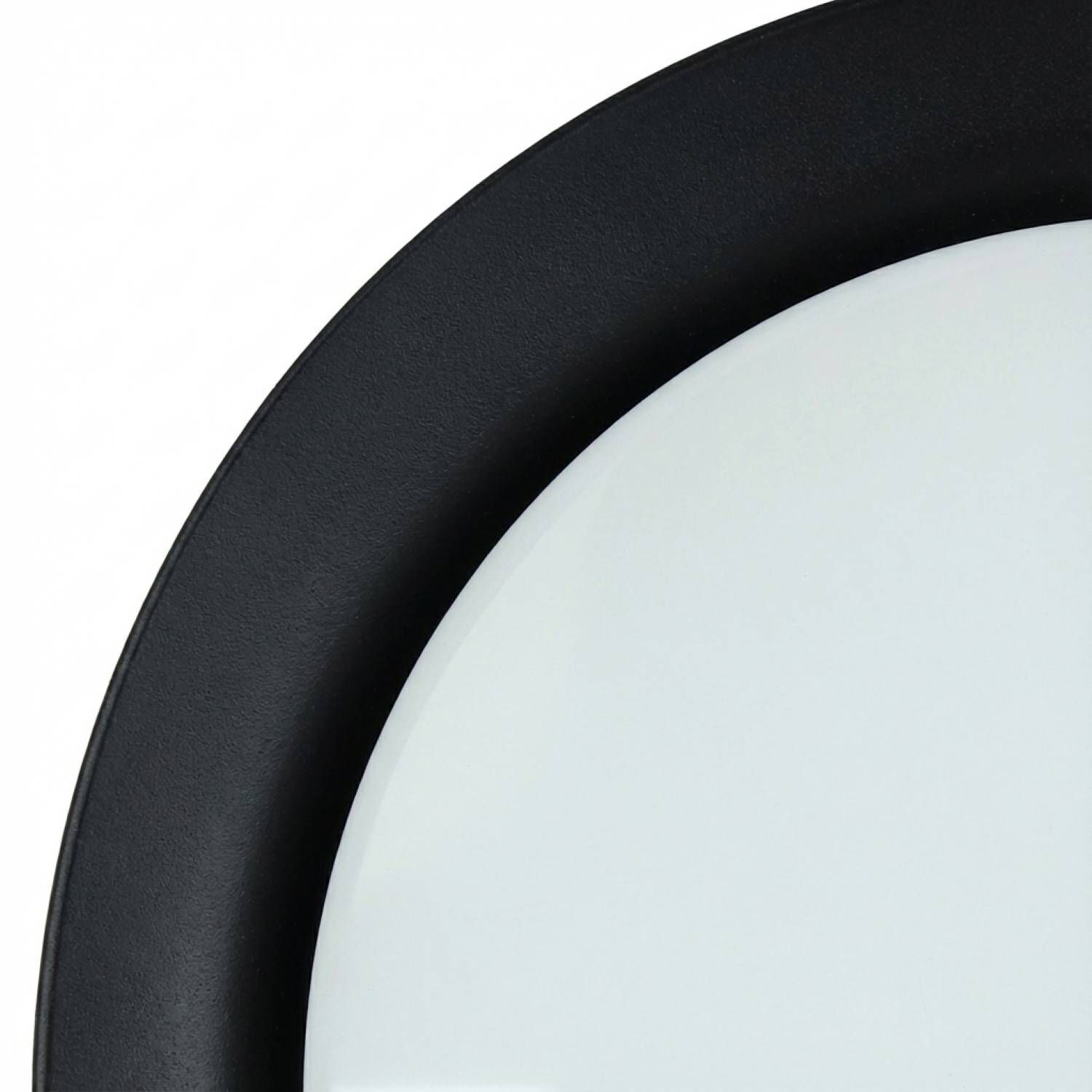 teller, keramik, weiß, schwarzer rand, rand