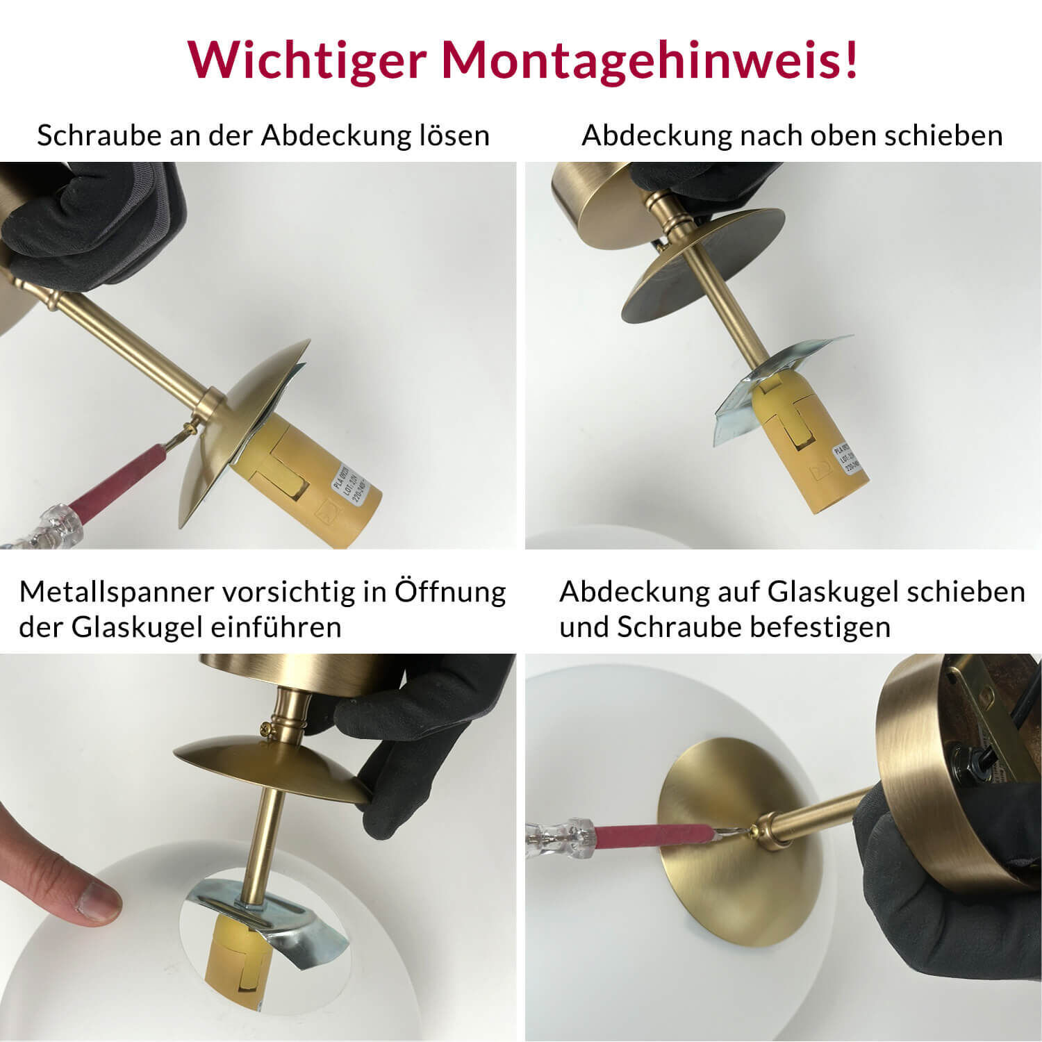 Premium Tischlampe MUSA Bronze Weiß Echt-Messing Glas Premium Tischlampe MUSA Bronze Weiß Echt-Messing Glas