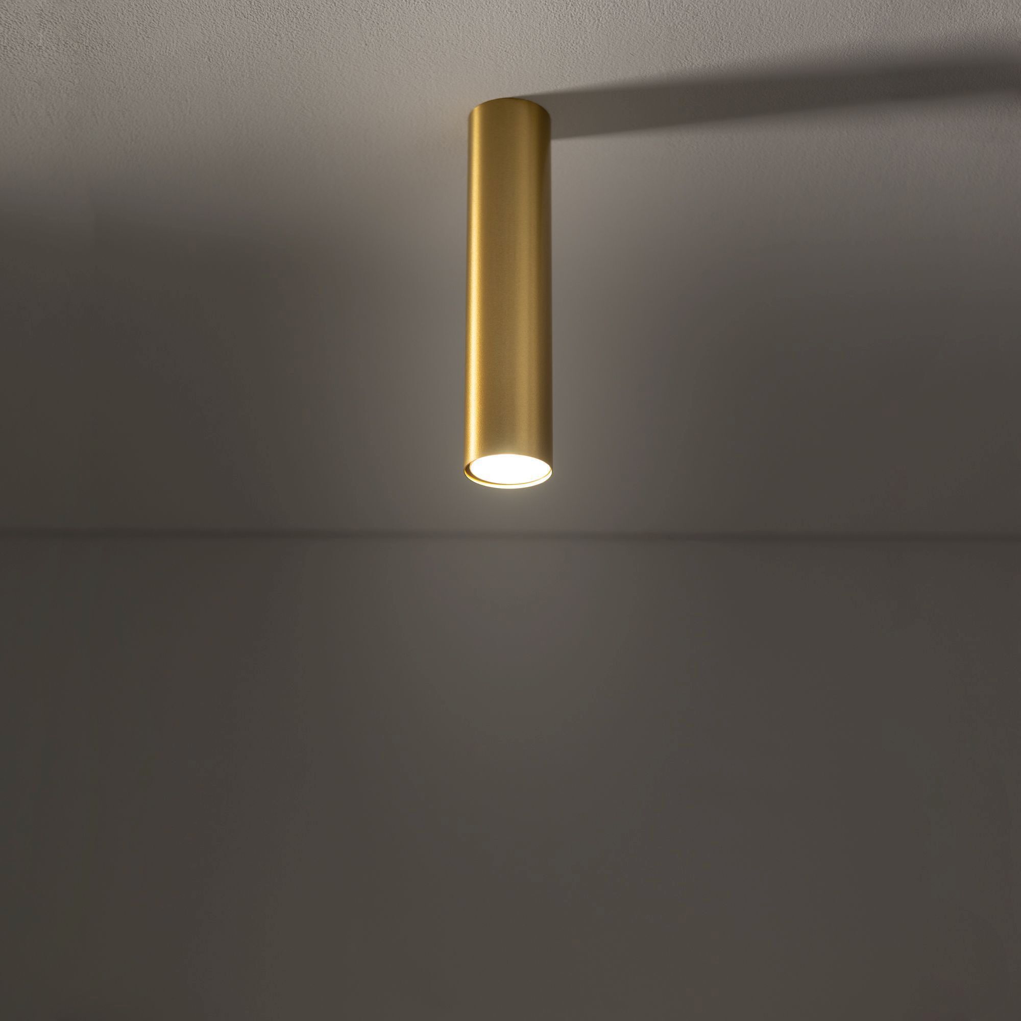 Hängelampe, Pendelleuchte, Goldfarben, Metall, Lichtquelle