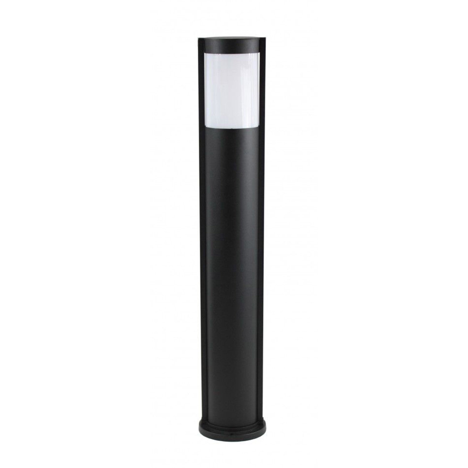 Ovale Außenlampe Schwarz 92 cm IP54 oval E27