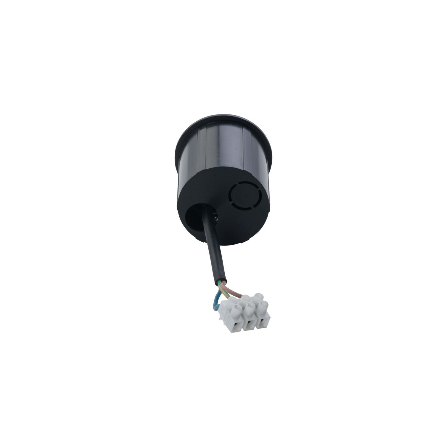 LED BodenEinbauleuchte Ø 6,5 cm IP65 Schwarz 3000 K 120 lm