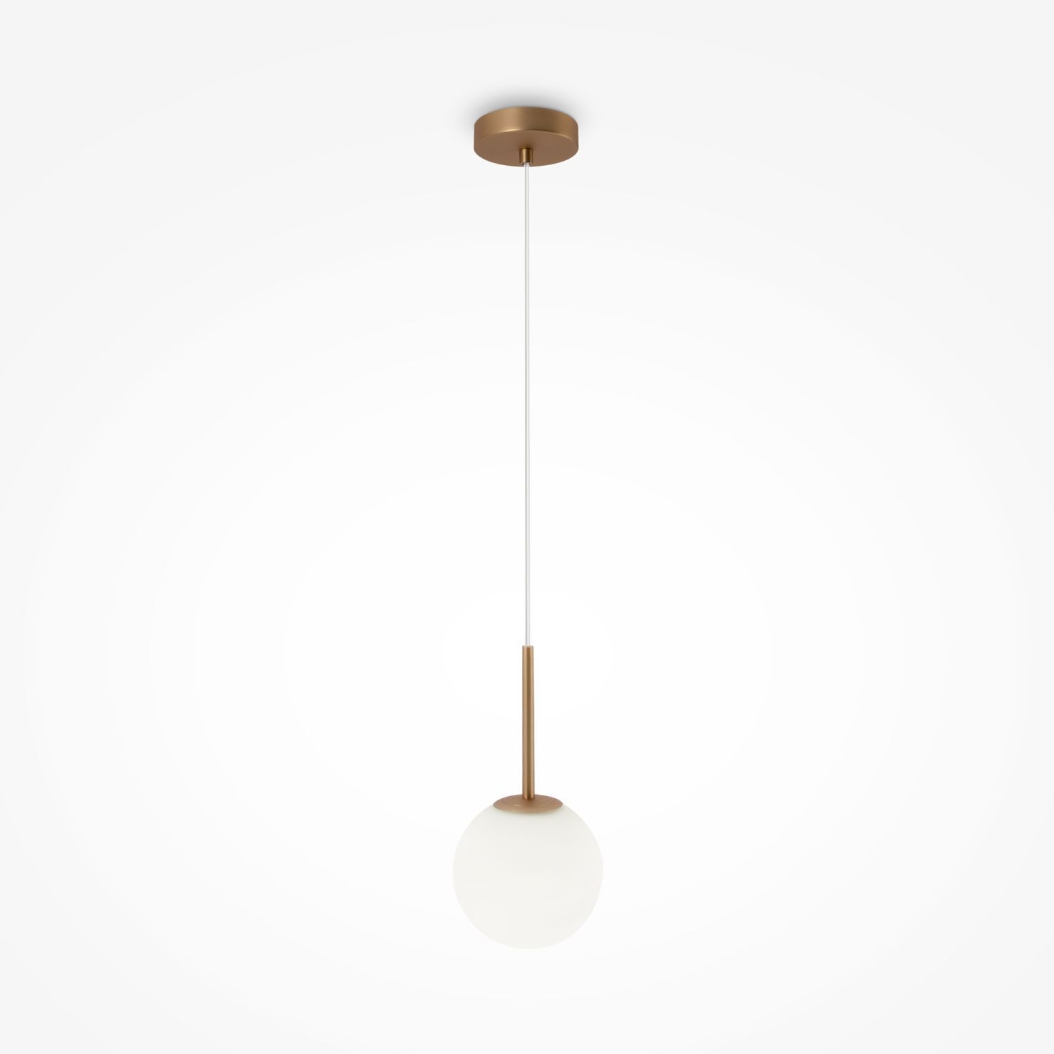 Hängeleuchte Metall Glas E14 D: 15 cm H: max. 180 cm
