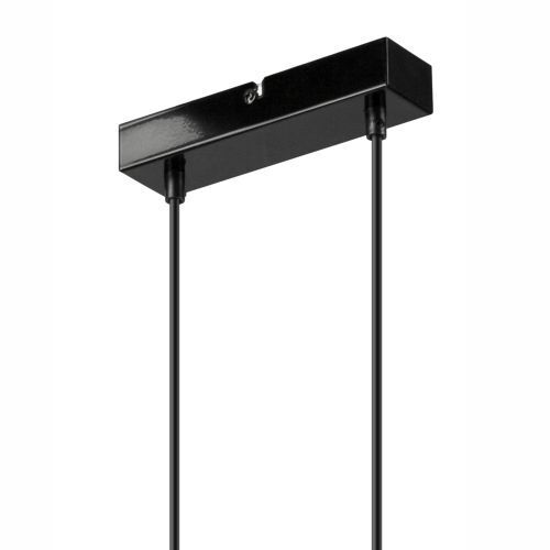 Pendelleuchte CHANIA Schwarz lang Esstisch Lampe