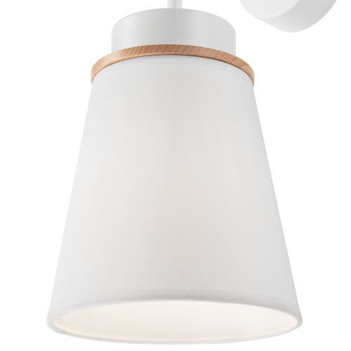 Helle Wandlampe KIMMIE Weiß Modern Leuchte