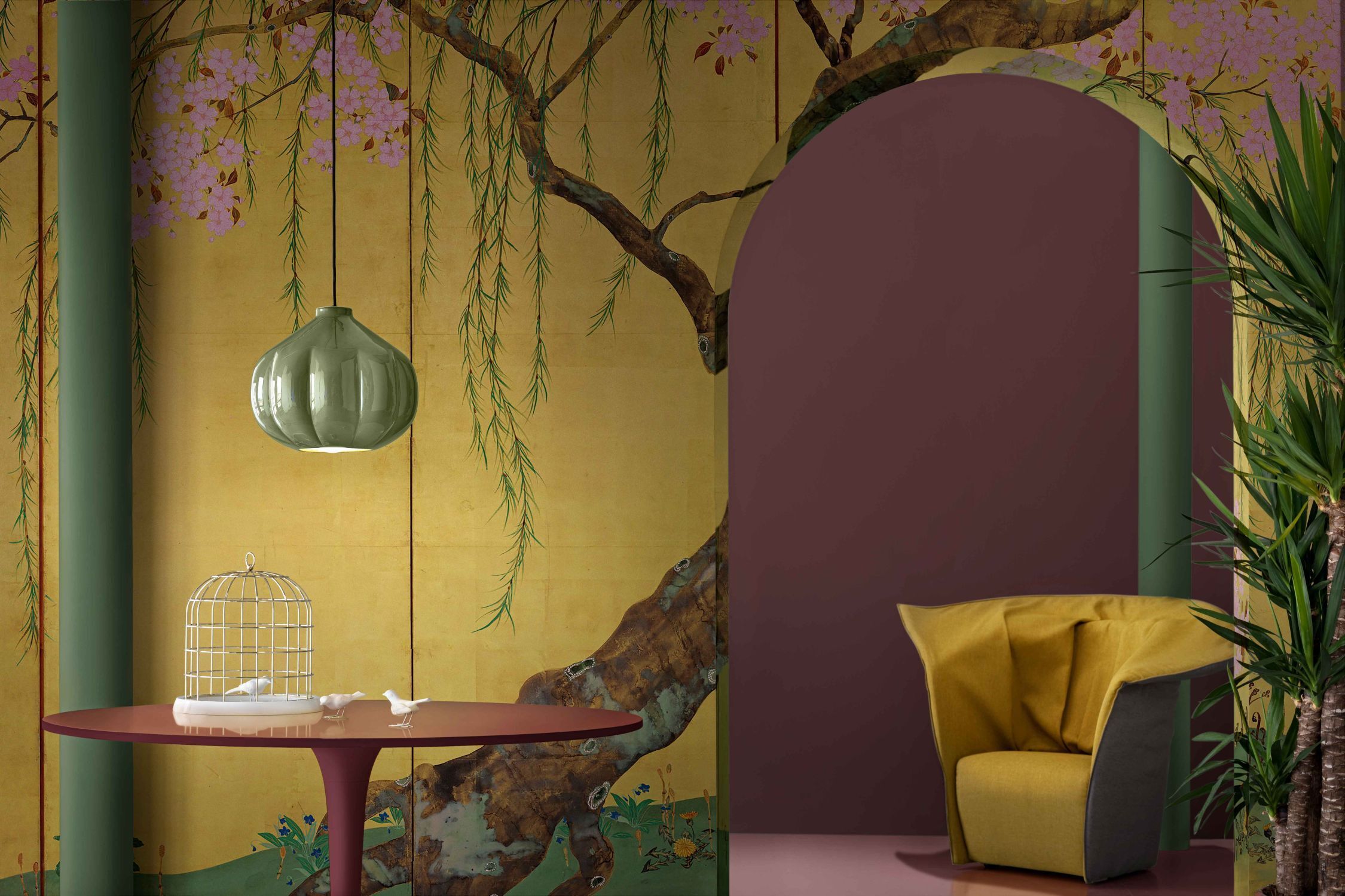 Innenarchitektur, Malerei, Mobiliar, Tabelle, Wand