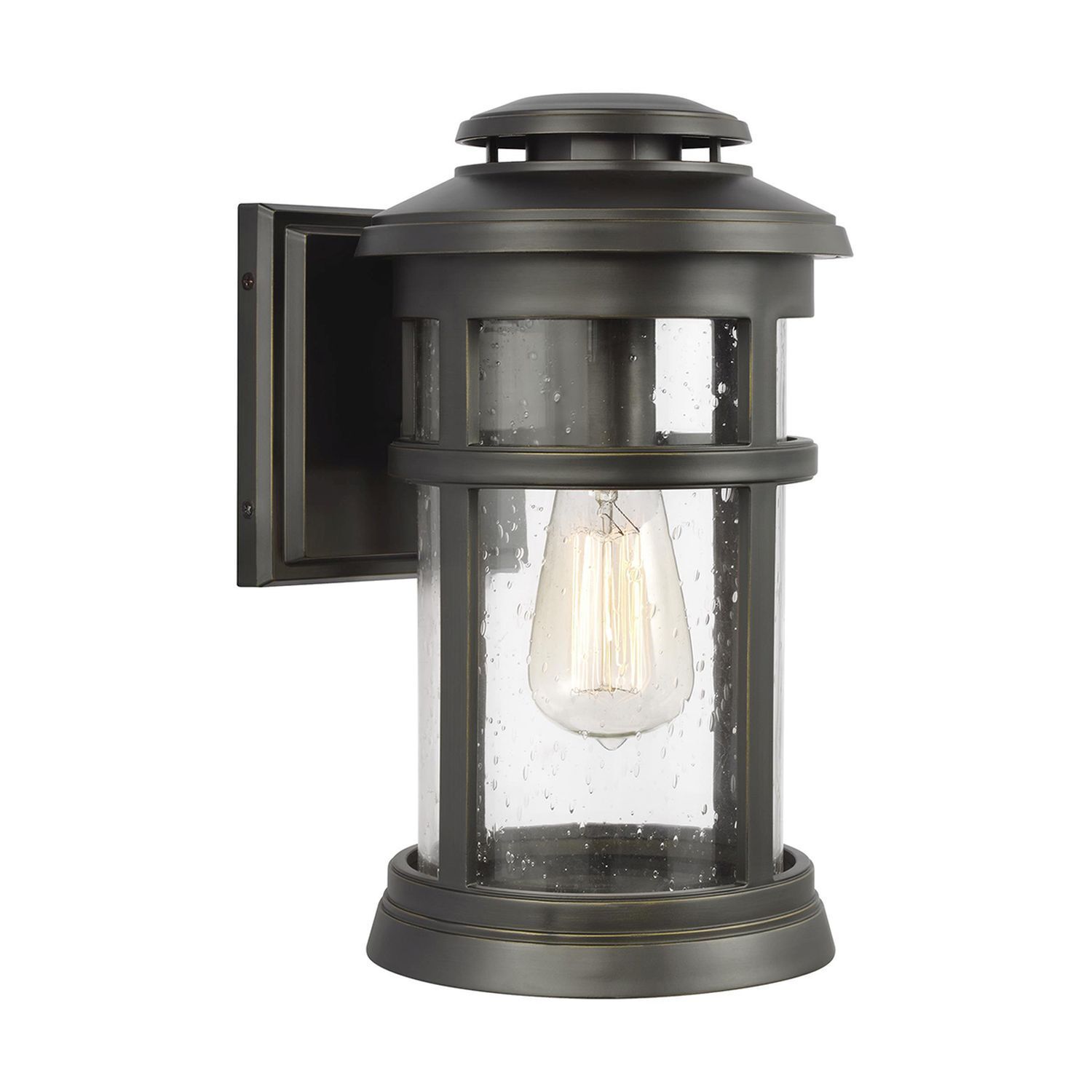 Außenlampe IP44 Rustikal in Bronze antik E27 Balkon