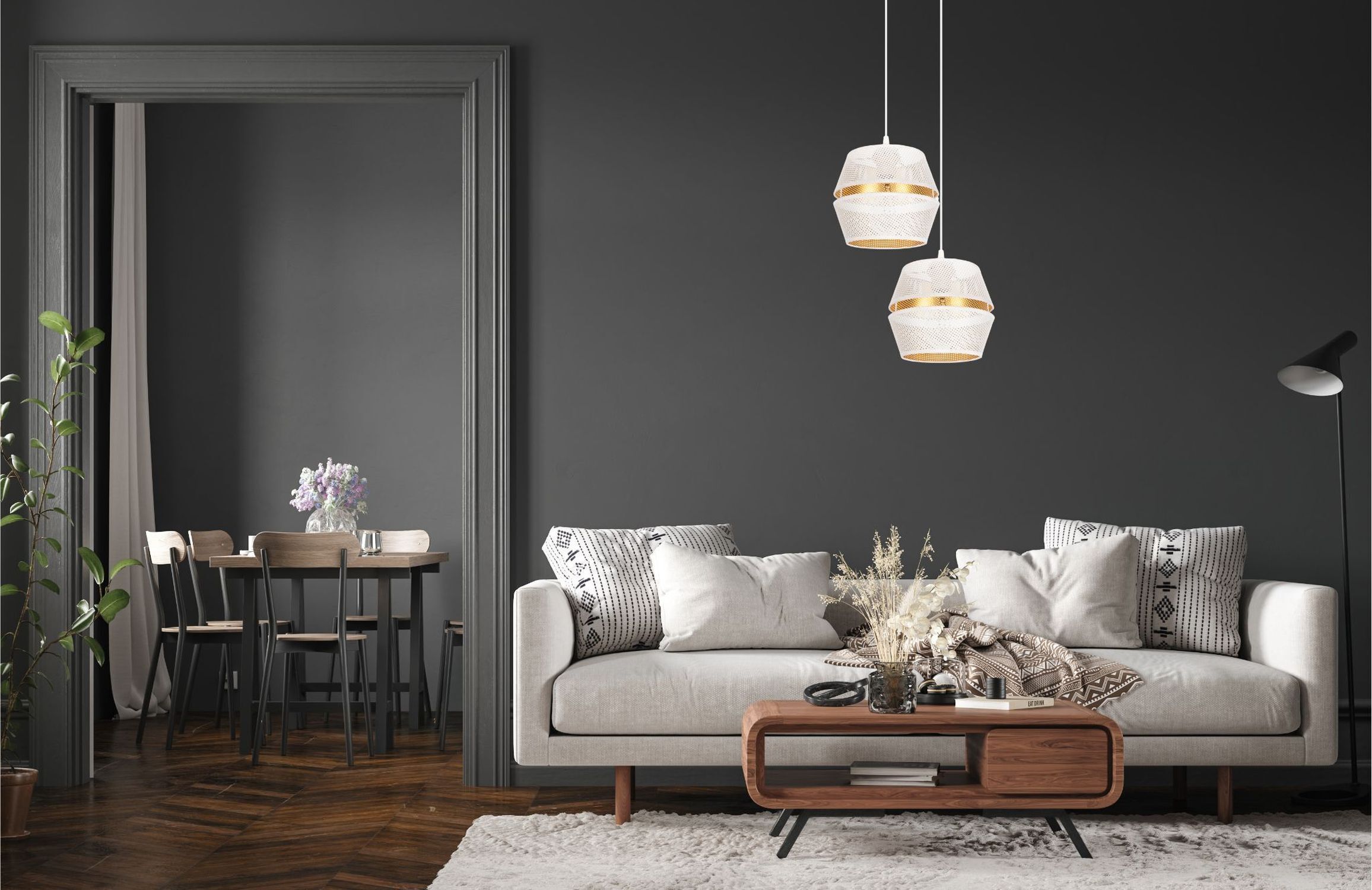 Dekoration für Zuhause, Wohnzimmer, Kissen, Tabelle, Innenarchitektur