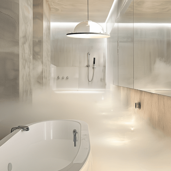 Feuchtraumleuchten whirlpool, Badewanne, Dampf, Badezimmer, modern
