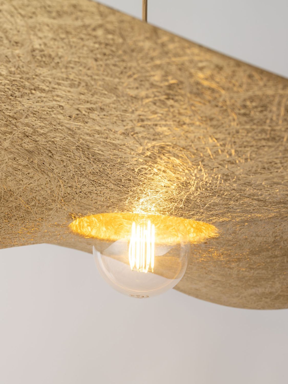 Hängelampe Gold Modern elegant E27 Esstisch MUNYA