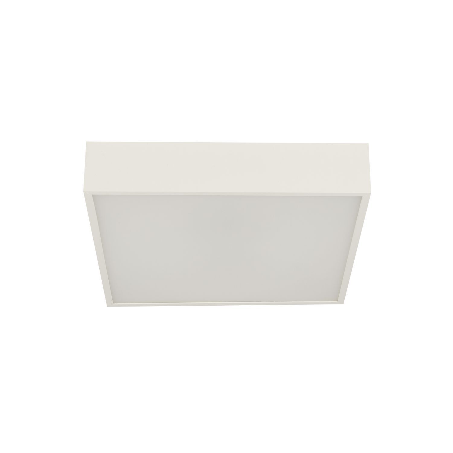 LED Deckenlampe Aluminium 16 W 3000 K IP44 B:30 cm Weiß