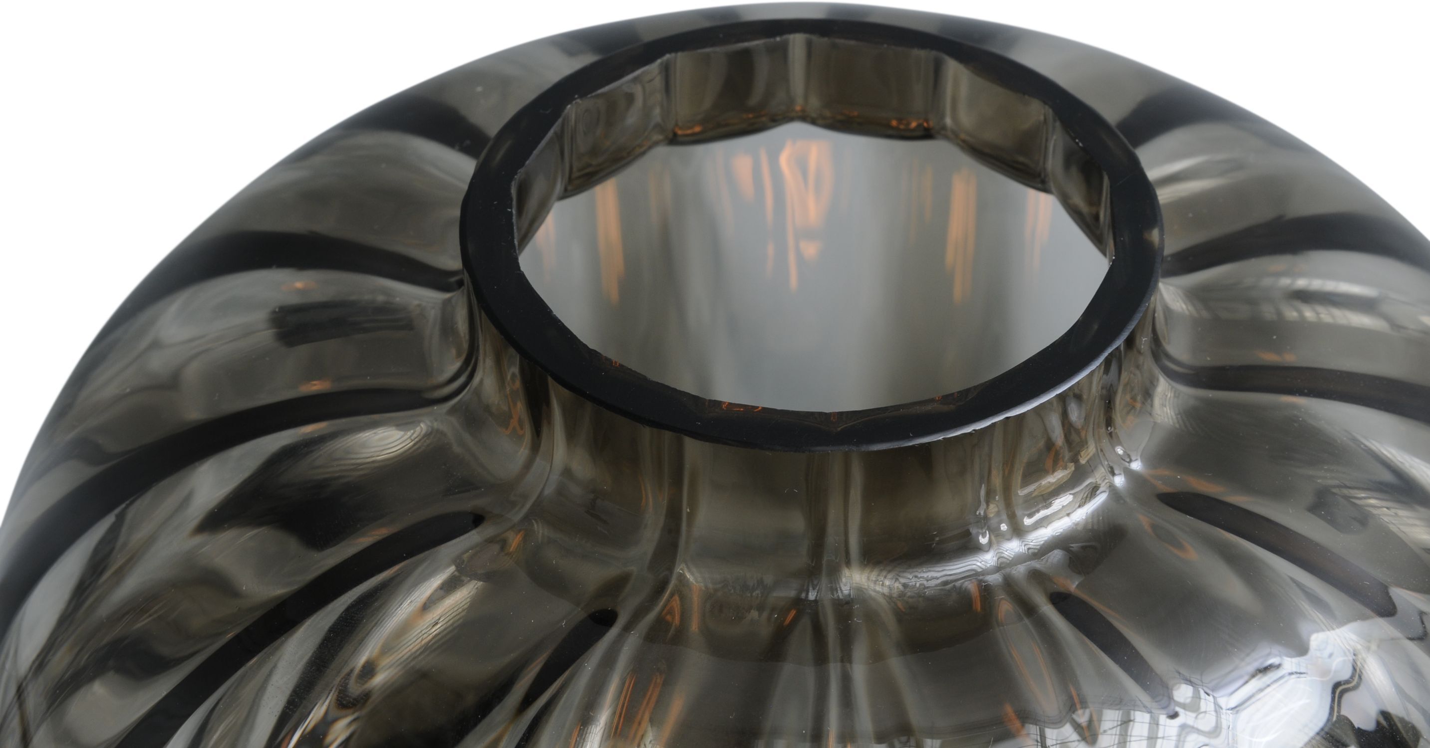 Kleine Stehleuchte Glas Metall 138 cm Schwarz E27