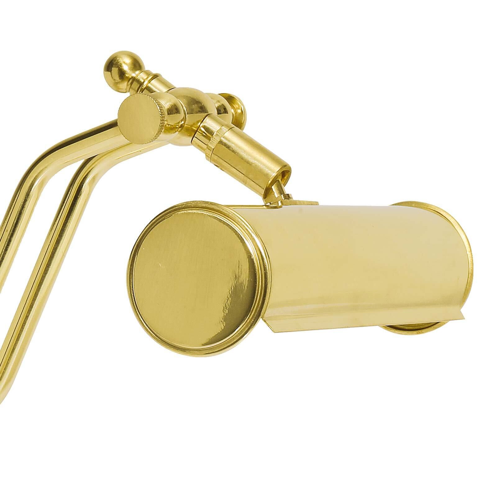 Schreibtischlampe Messing poliert 38 cm schwenkbar E14 Drinnen, Baden, Bronze, Sinken, Waschbeckenhahn