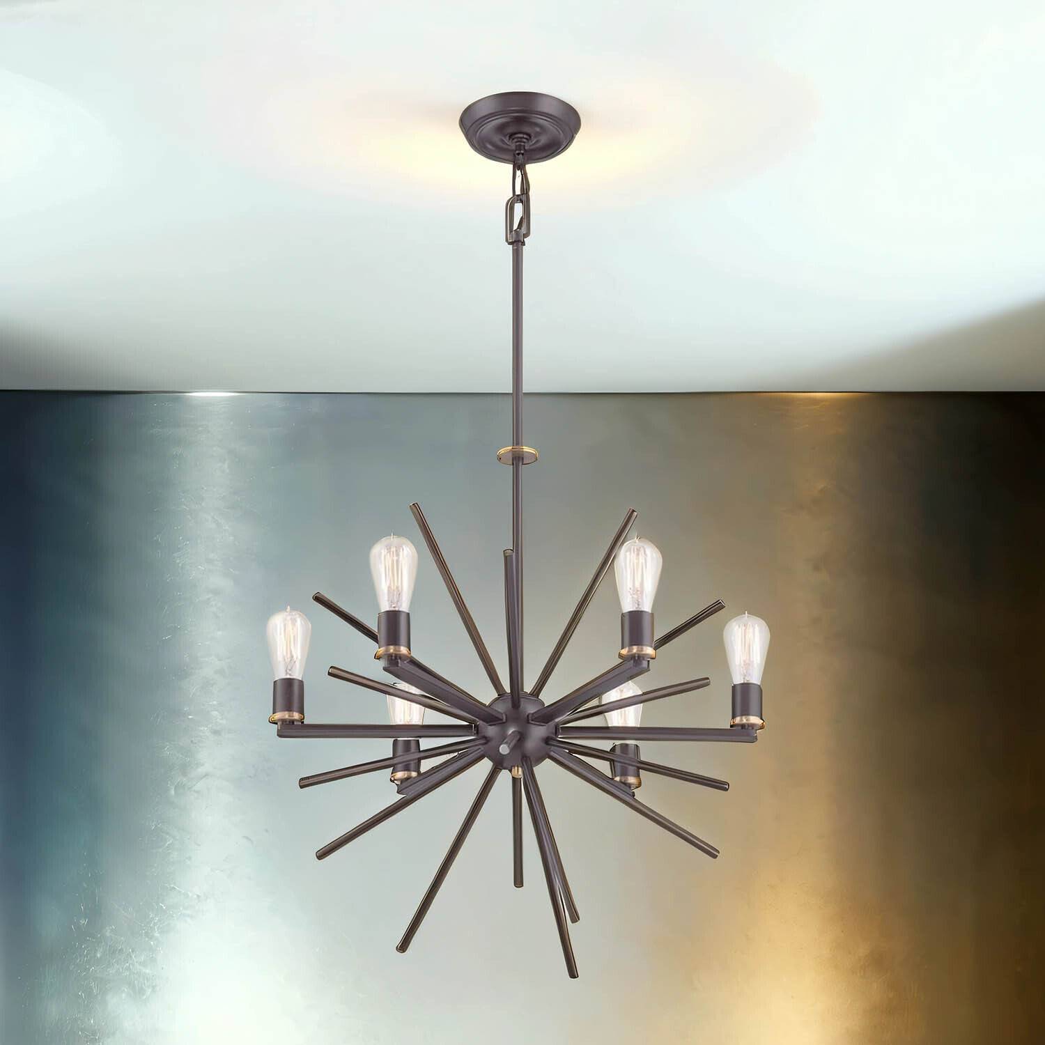 Kronleuchter NELI in Bronze Alt Ø65cm Lampe