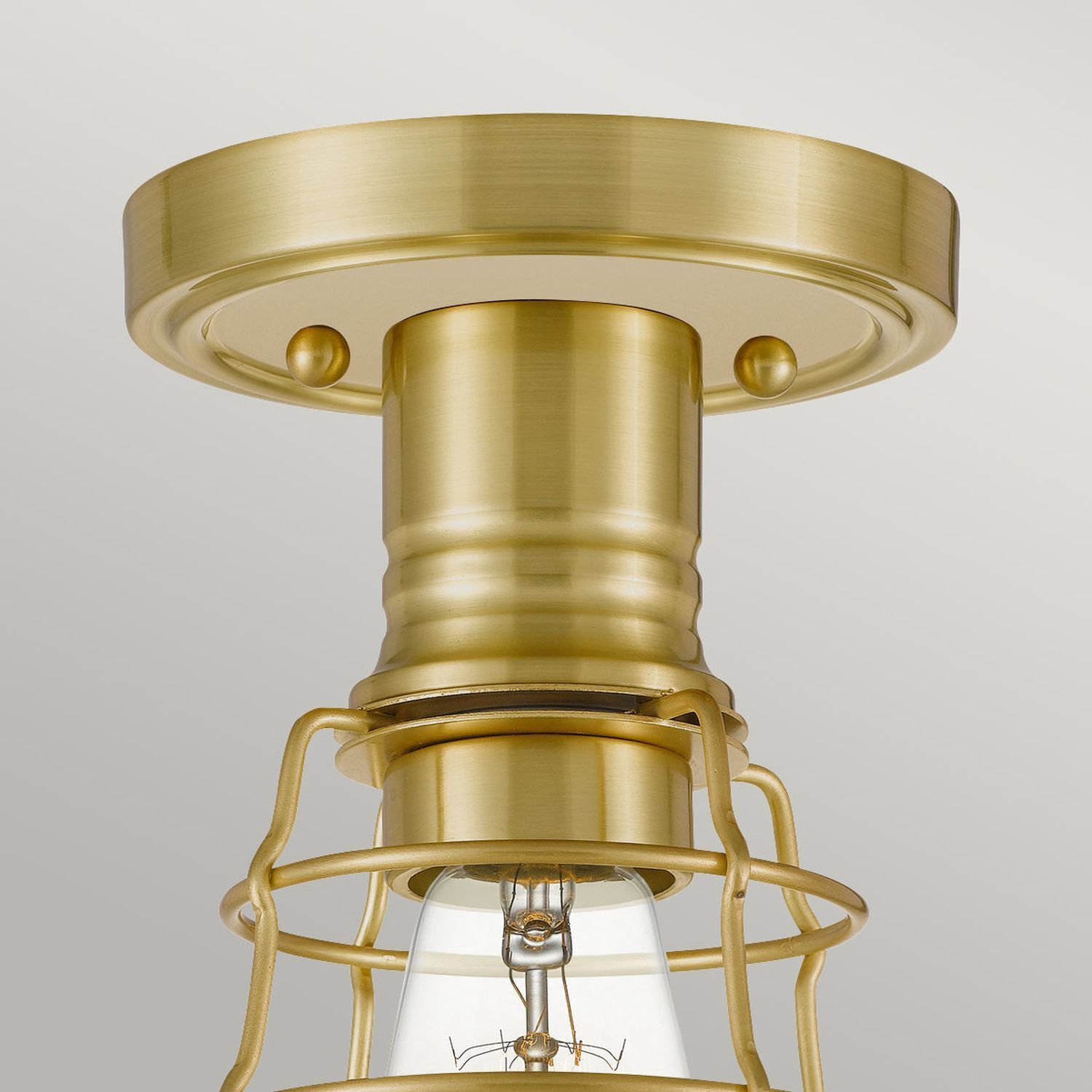 decke, licht, lampe, Messing, Käfig-Design