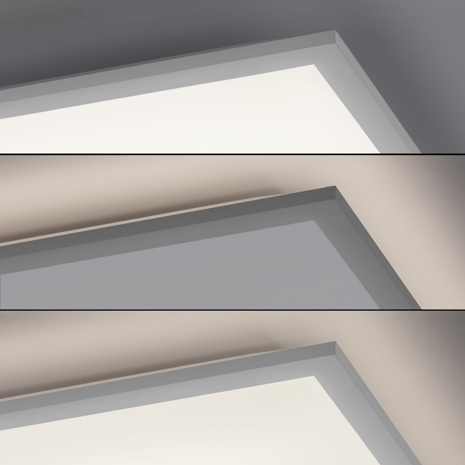 Weiße LED Deckenleuchte flach blendarm 100 cm 2430 lm Weiße LED Deckenleuchte flach blendarm 100 cm 2430 lm