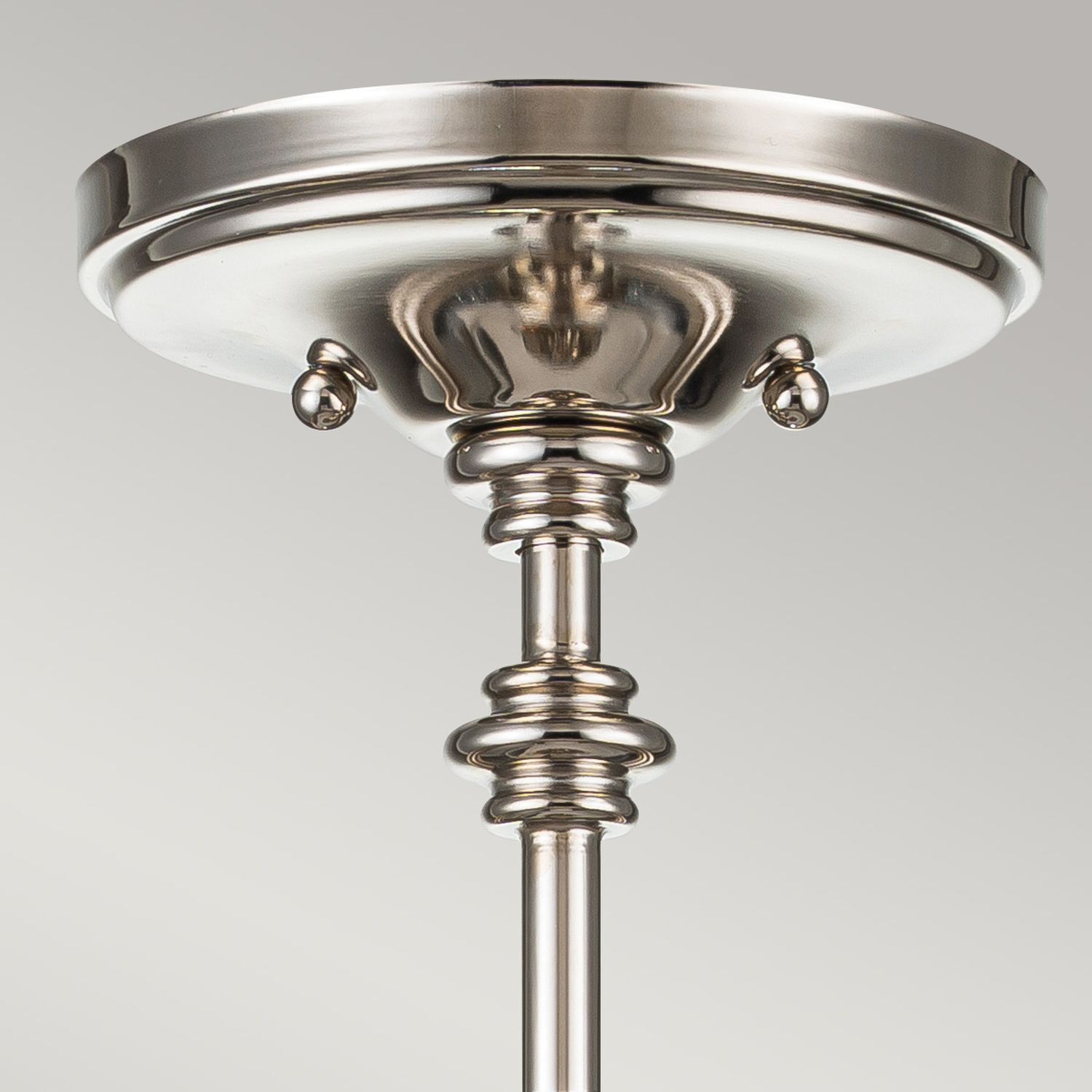 Deckenlampe Metall Glas Ø 25,4 cm H: max. 1,4 m verstellbar
