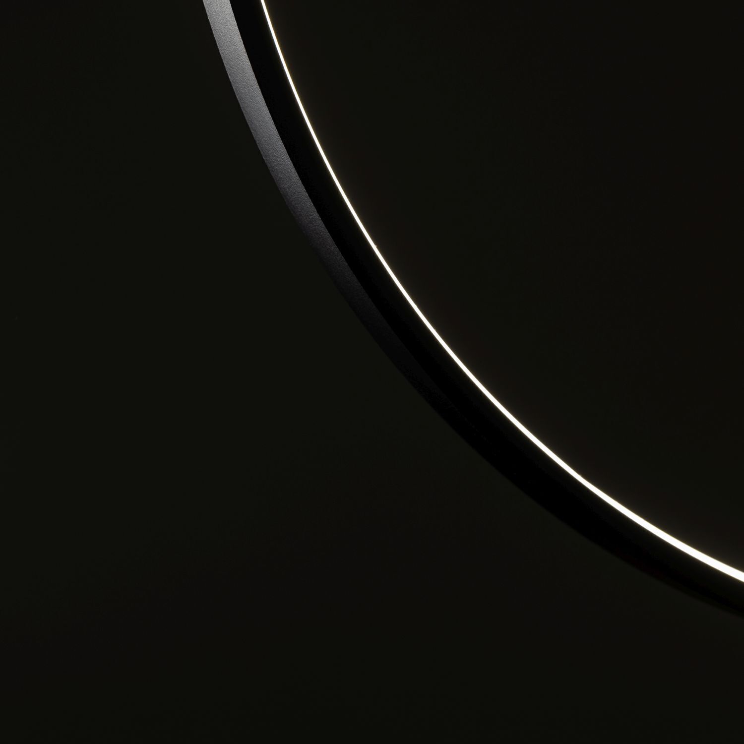 Hängelampe LED Schwarz 3000 K 560 lm Ring Ø 45 cm