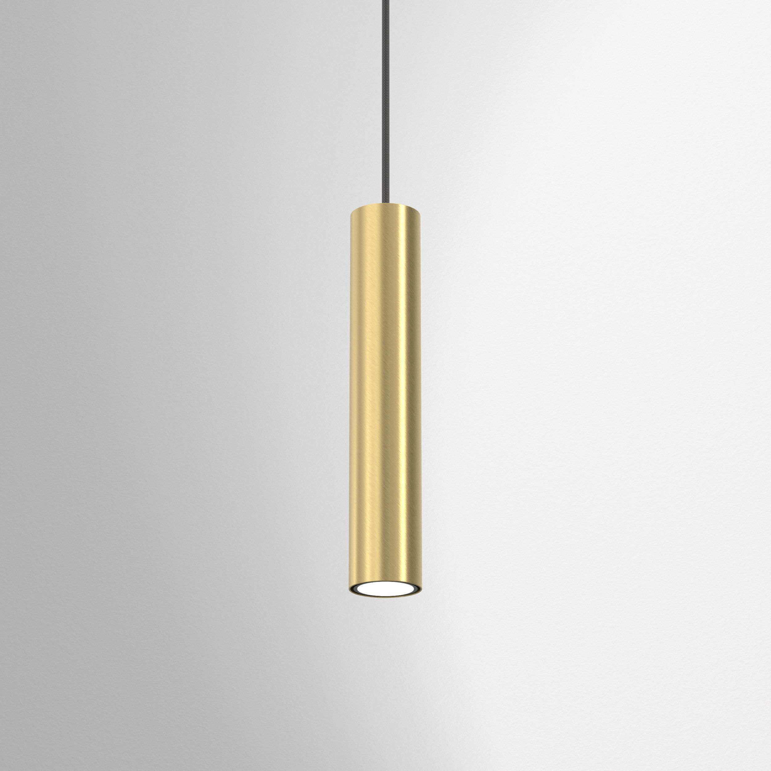 Pendelleuchte Messing Schwarz GU10 Modern VISHAL