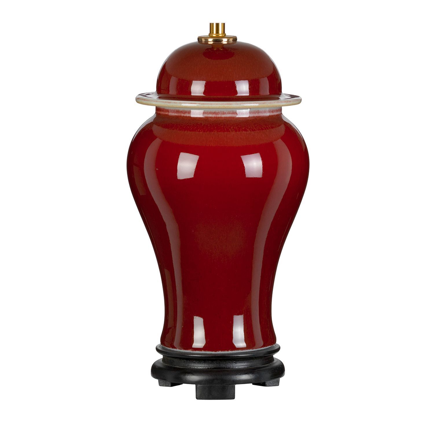 Fuß für Tischlampe Keramik 40 cm Rot Klassisch E27 Krug, Töpferei, Urne, Essen, Ketchup