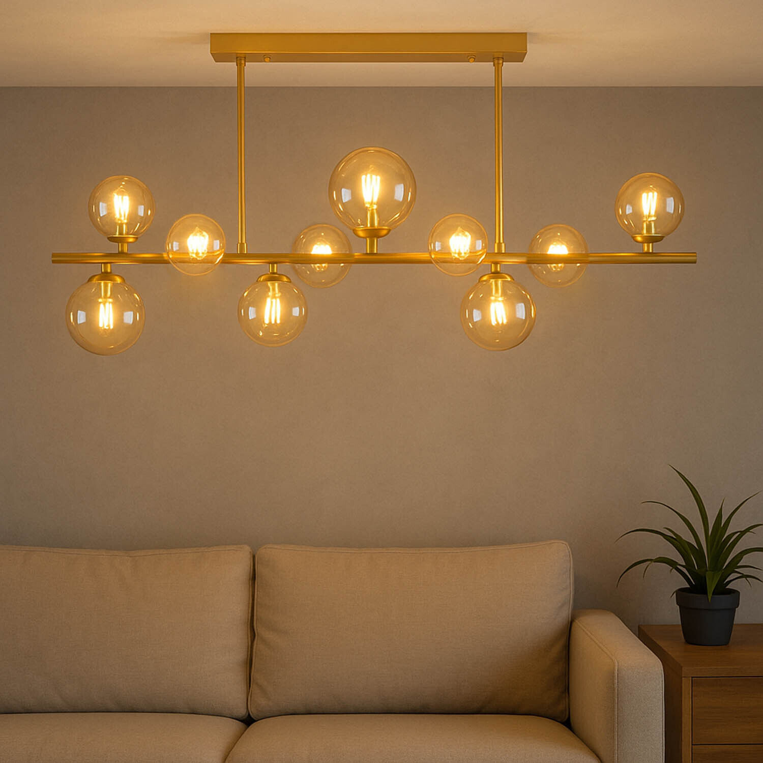 Lampe, Couch, Kronleuchter, Beleuchtung, Leuchte