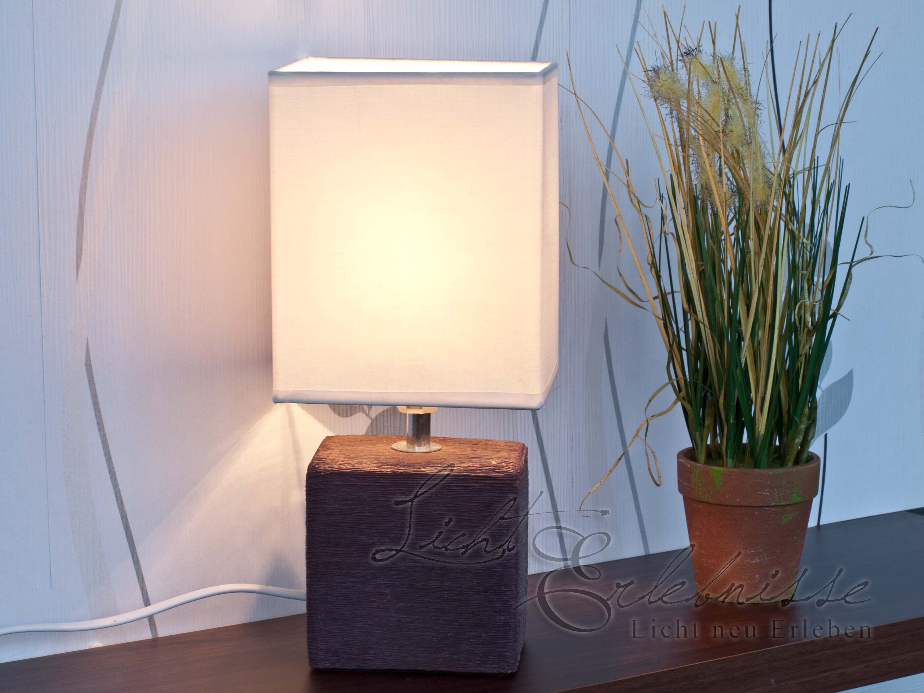 Lampe, Pflanze, Tischlampe