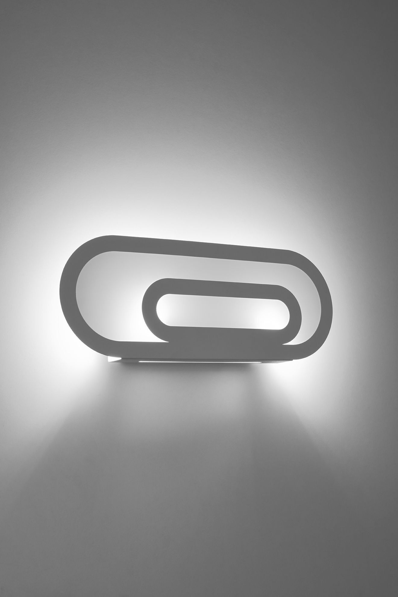Wandleuchte Modern Weiß 2x G9 indirektes Licht