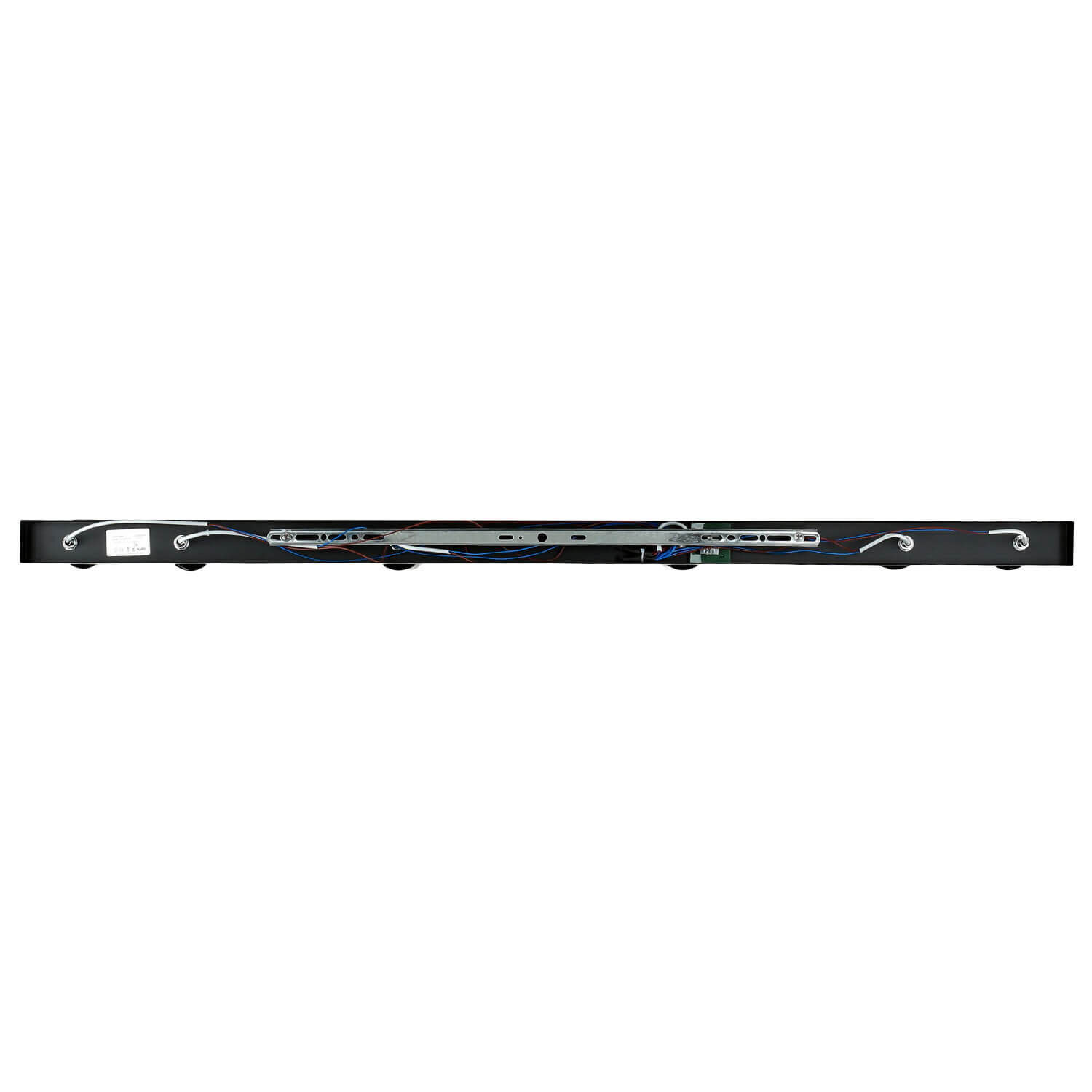 Deckenstrahler Schwarz Metall 6-flammig 118 cm schwenkbar