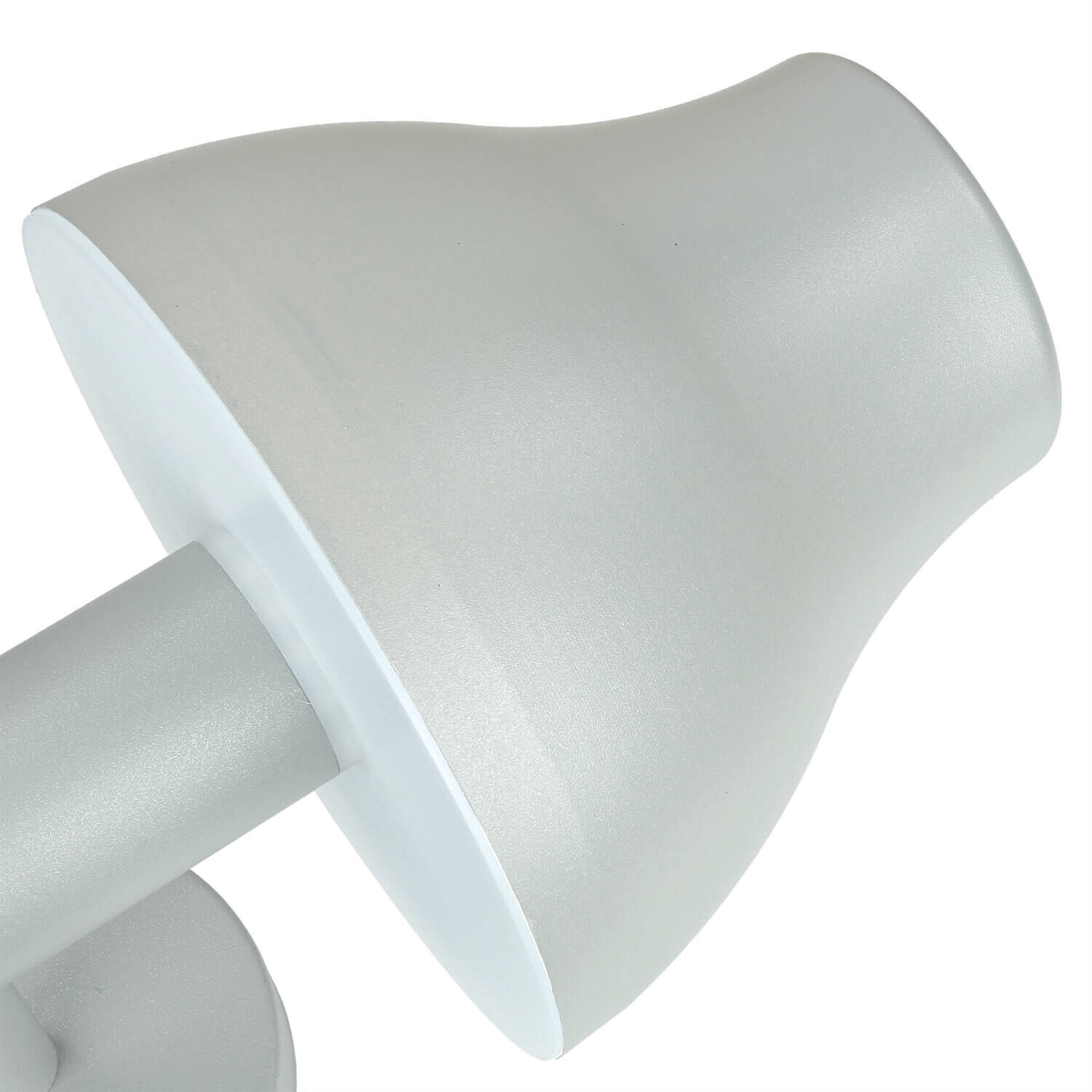 LED Außenlampe Wand in Silber IP44 680 lm 3000 K Lampe, Lampenschirm