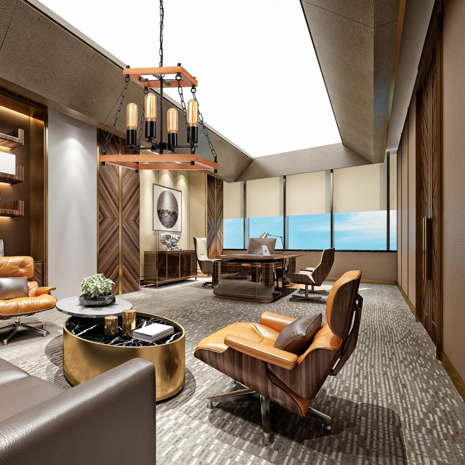 Drinnen, Stuhl, Dekoration für Zuhause, Foyer, Pflanze