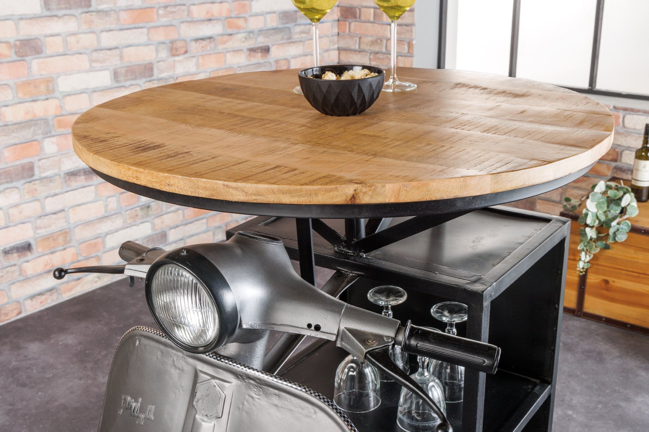 Moebel, Tabelle, Tischplatte, Gebeiztes Holz, Holz