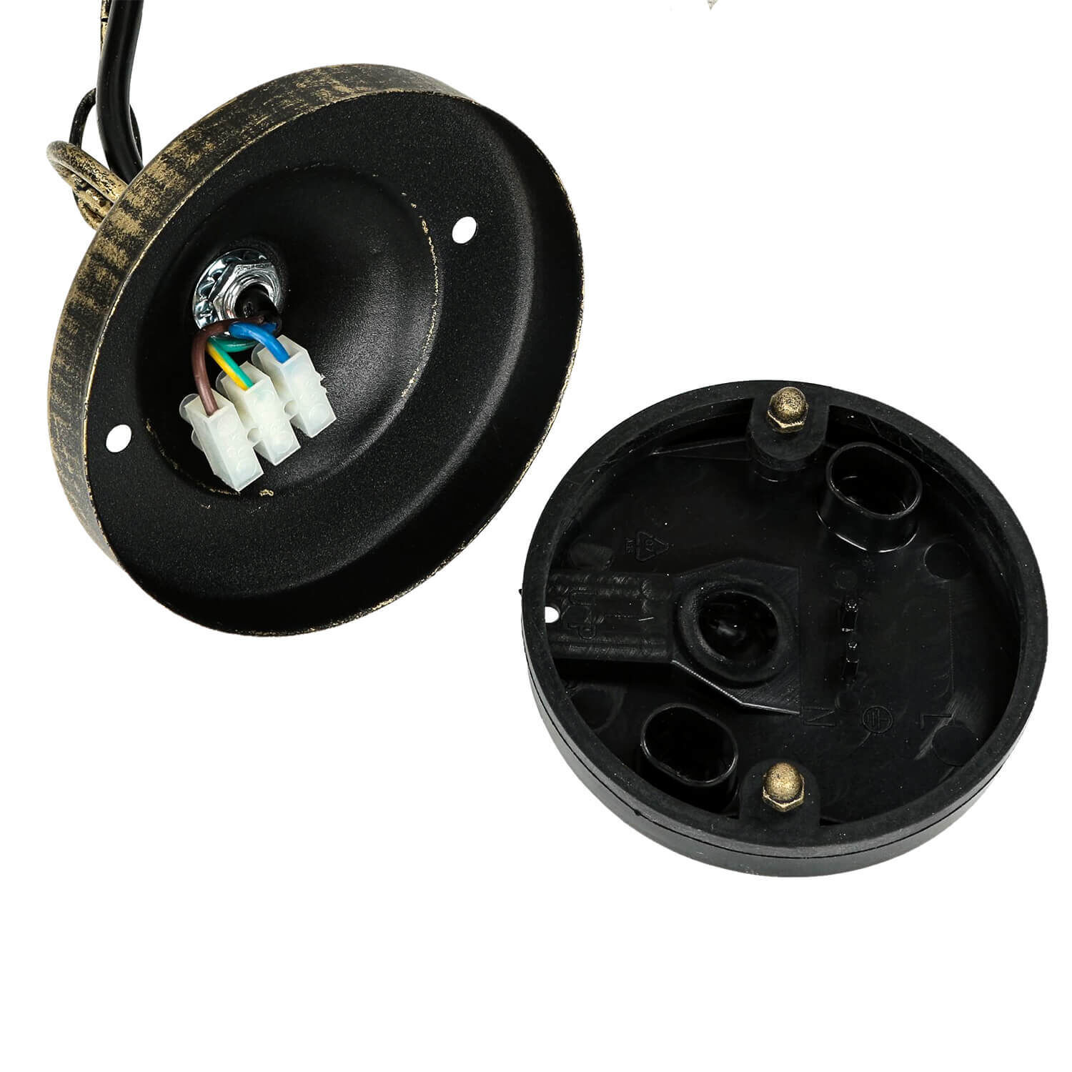 Außen Pendelleuchte Gold Antik SALZBURG Tiffany Stil Außen Pendelleuchte Gold Antik SALZBURG Tiffany Stil