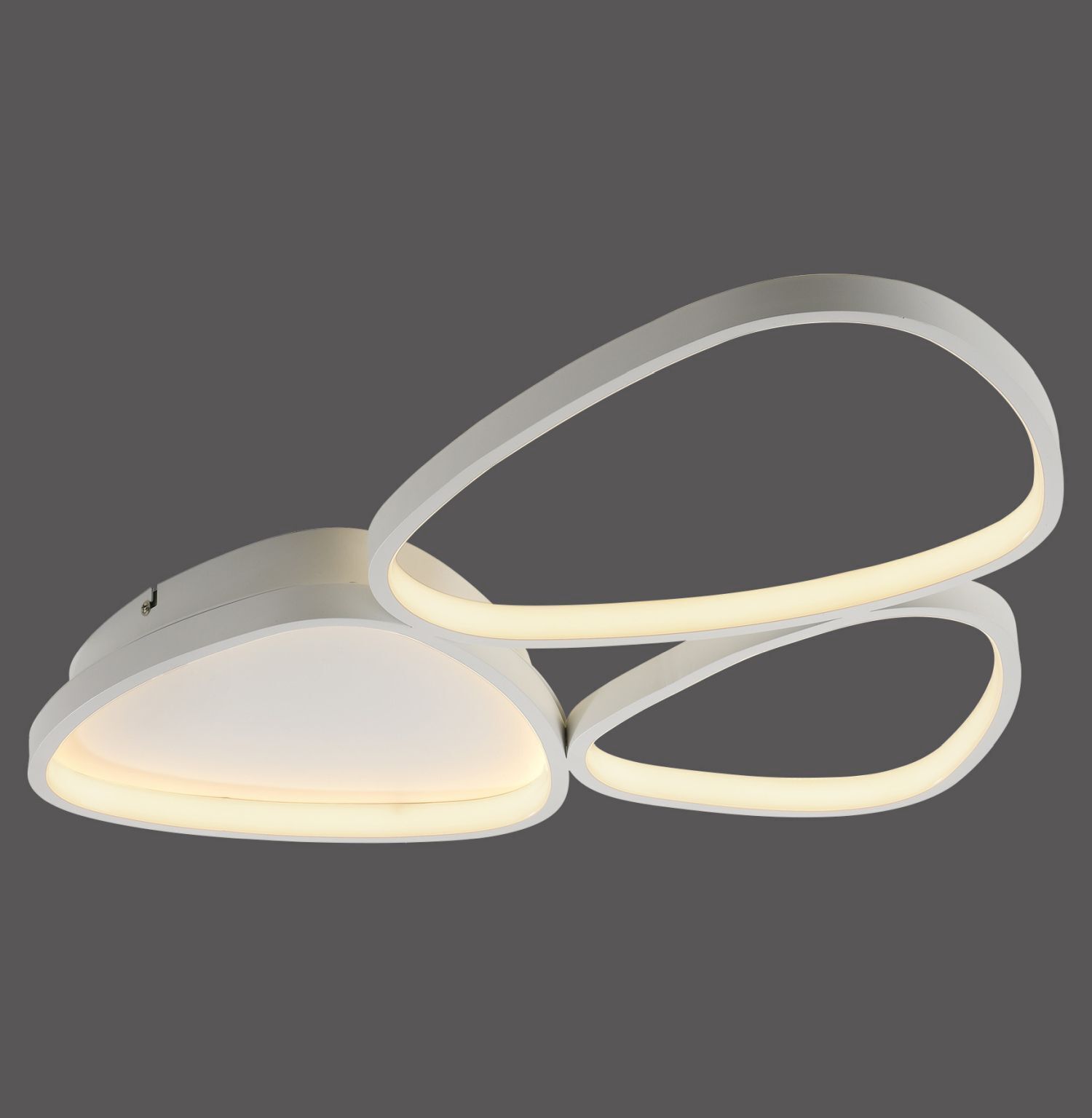LED Deckenleuchte Weiß Metall 3000 K 3800 lm L:69,5 cm
