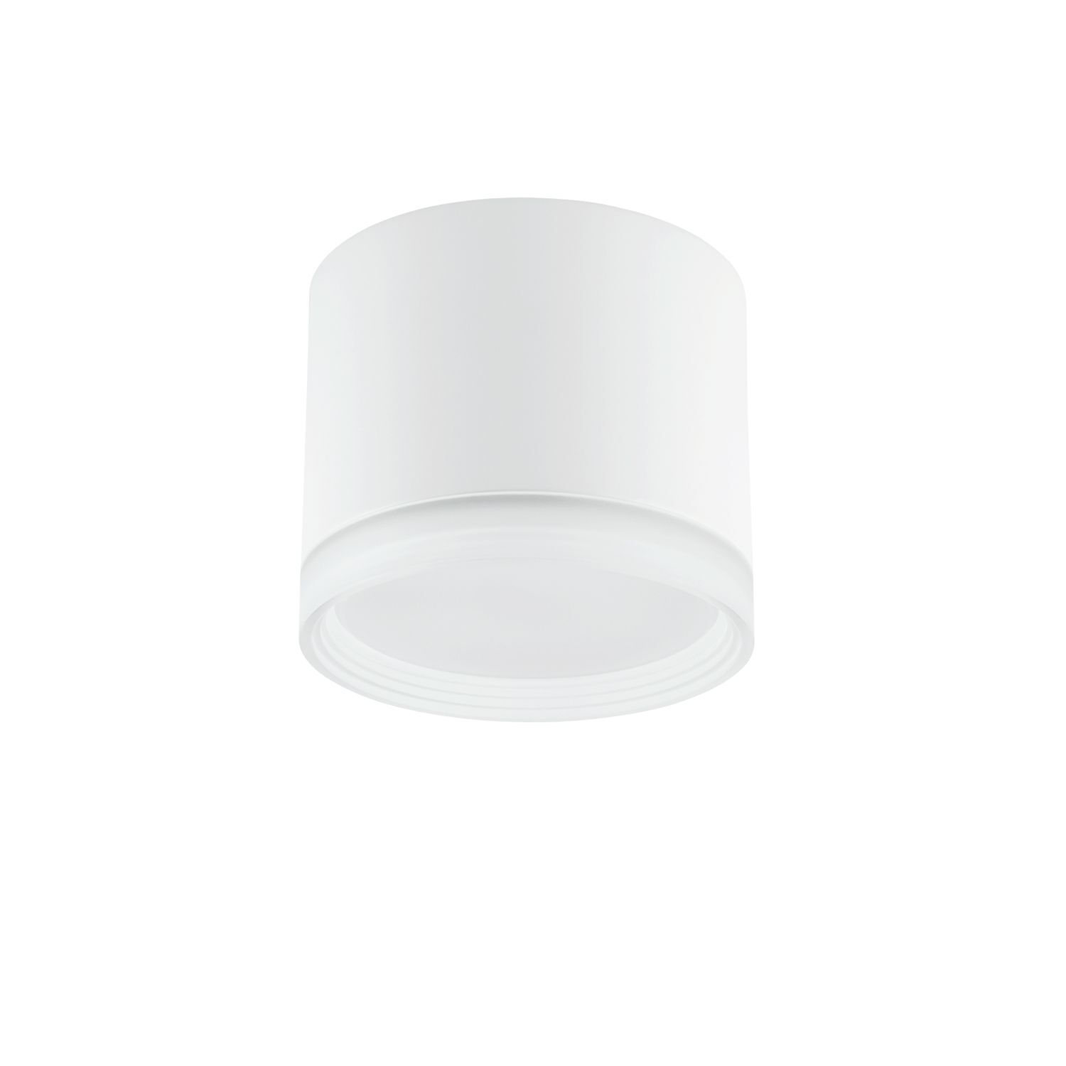 Deckenspot Ø 8,5 cm GX53 Weiß rund klein H: 7 cm