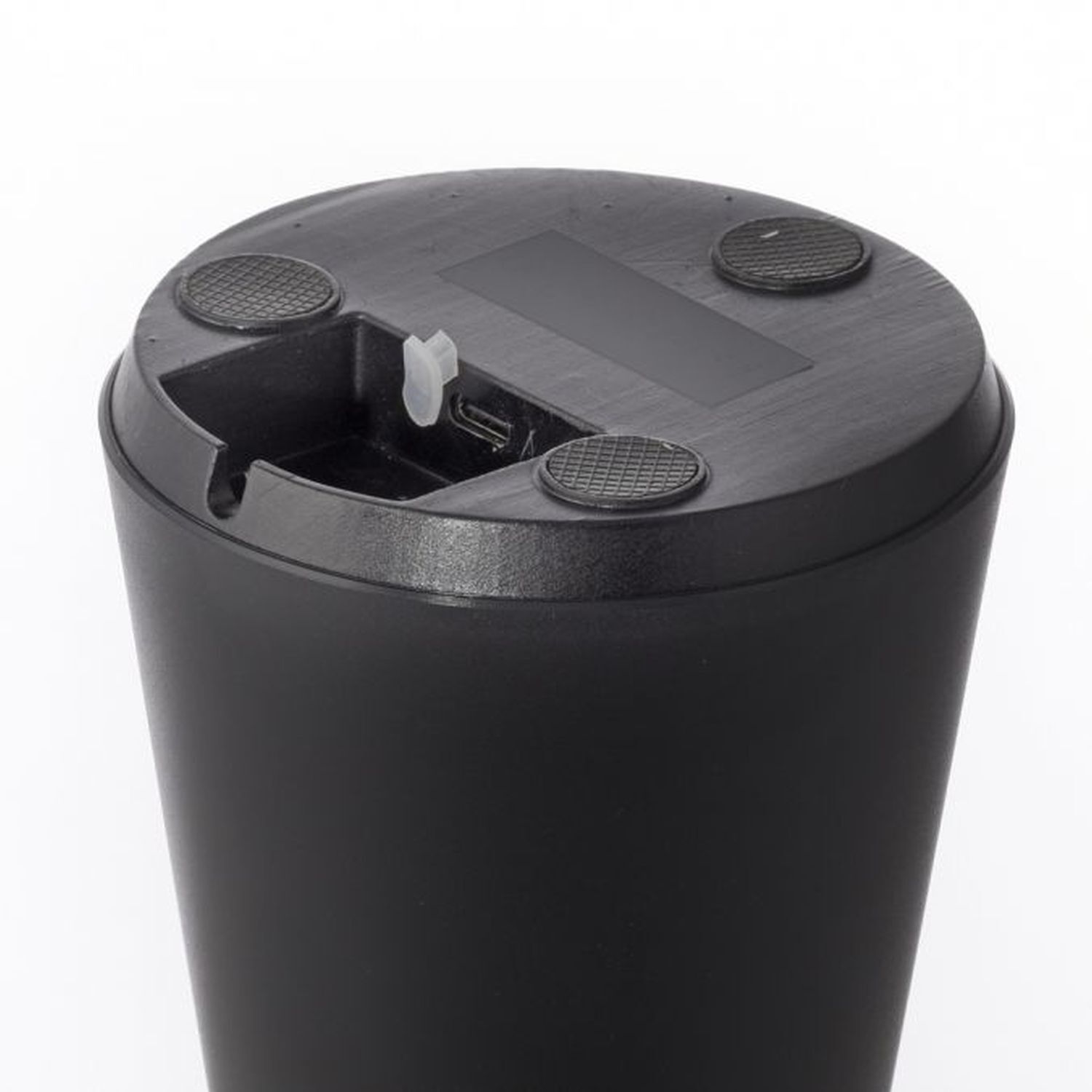 LED Akku Tischlampe dimmbar Touch IP54 Schwarz 28,9 cm