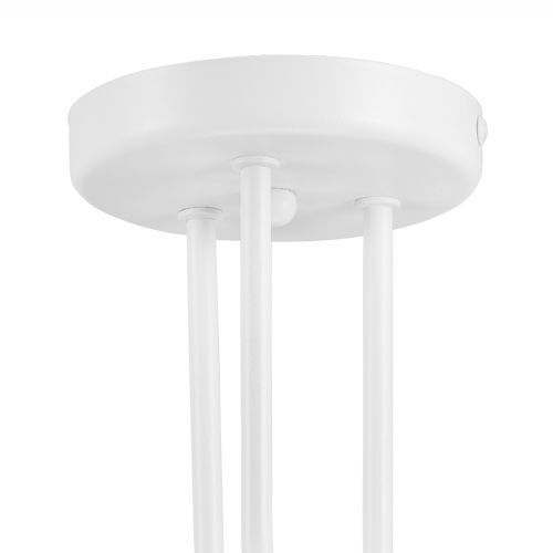 Deckenleuchte LIZBETH Weiß Modern Metall Lampe